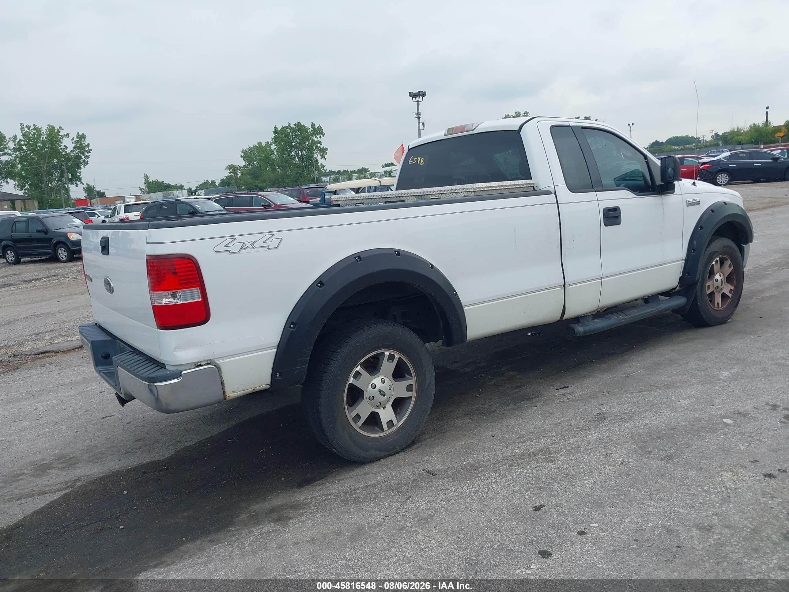 2004 Ford F-150 Stx/xl/xlt White vin: 1FTRF14WX4NA13406