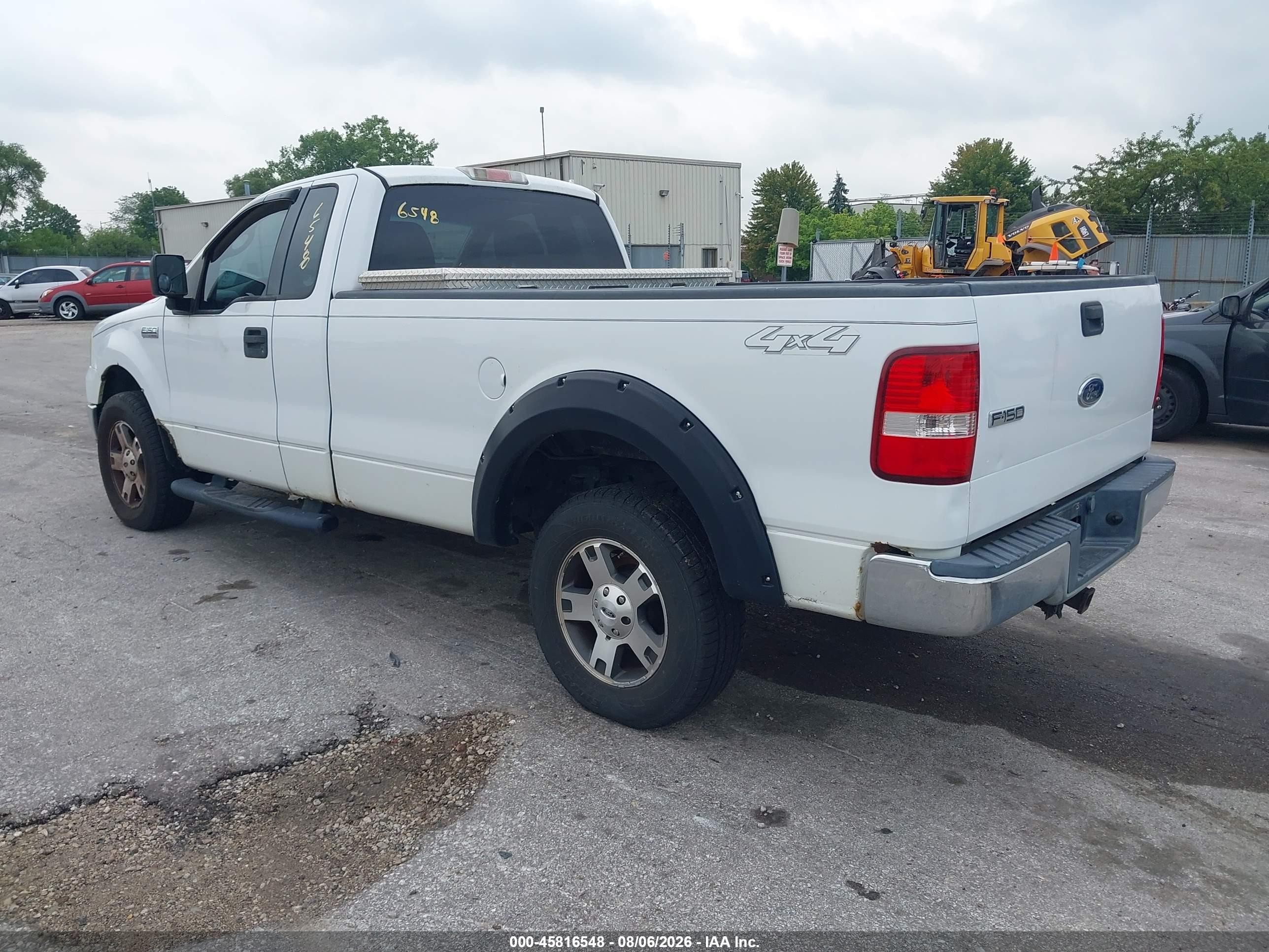 2004 Ford F-150 Stx/xl/xlt White vin: 1FTRF14WX4NA13406