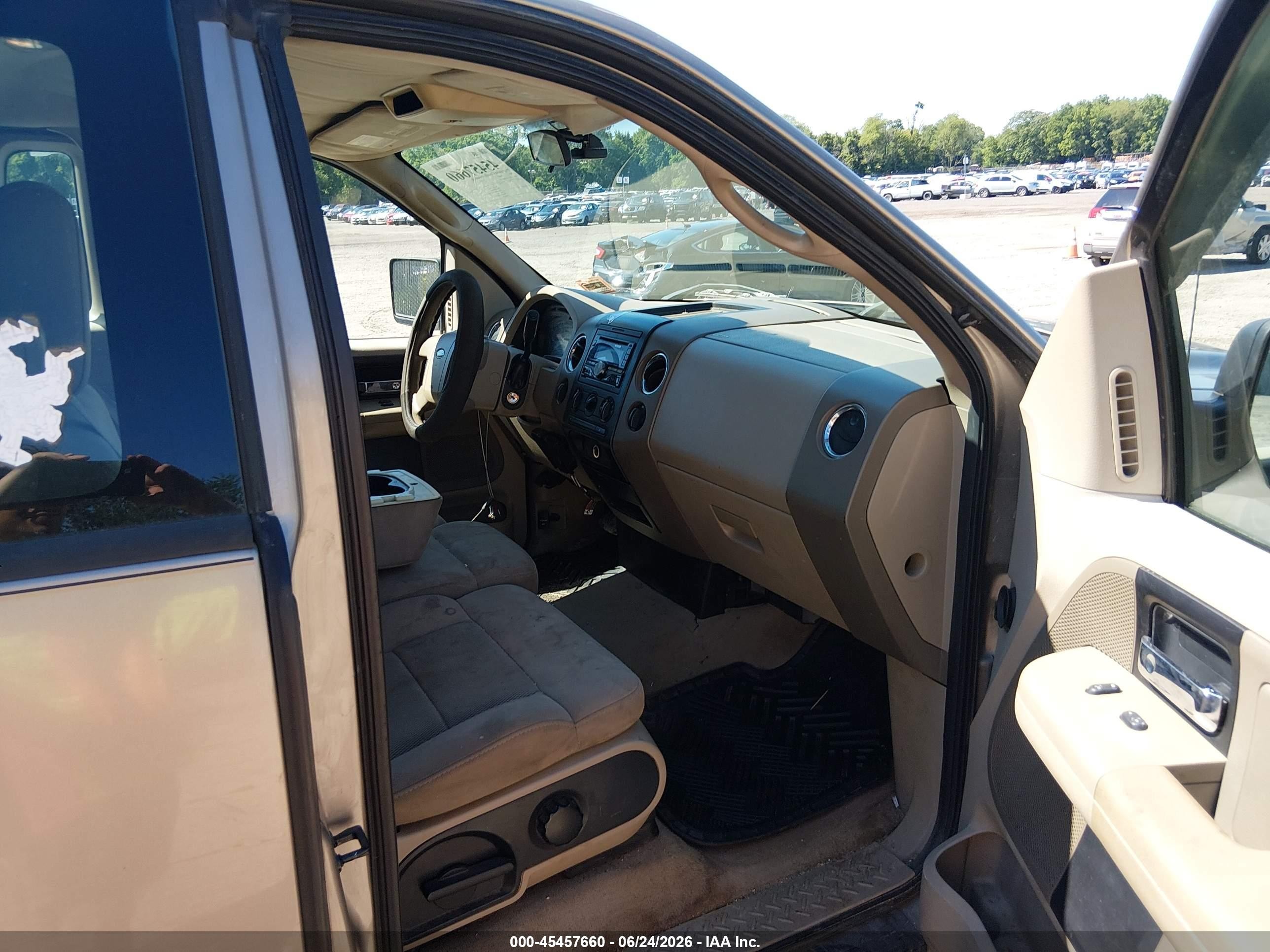 2005 Ford F-150 Stx/xl/xlt Tan vin: 1FTRF14WX5NC02767