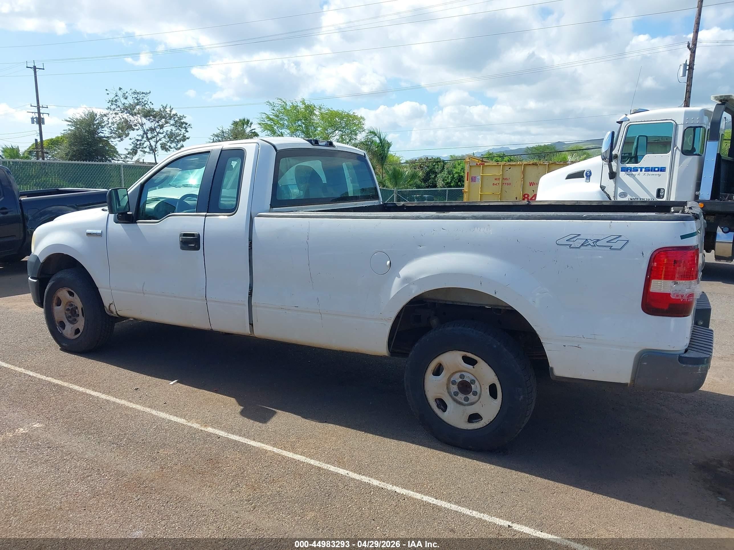 2006 Ford F-150 Stx/xl/xlt White vin: 1FTRF14WX6NB23777