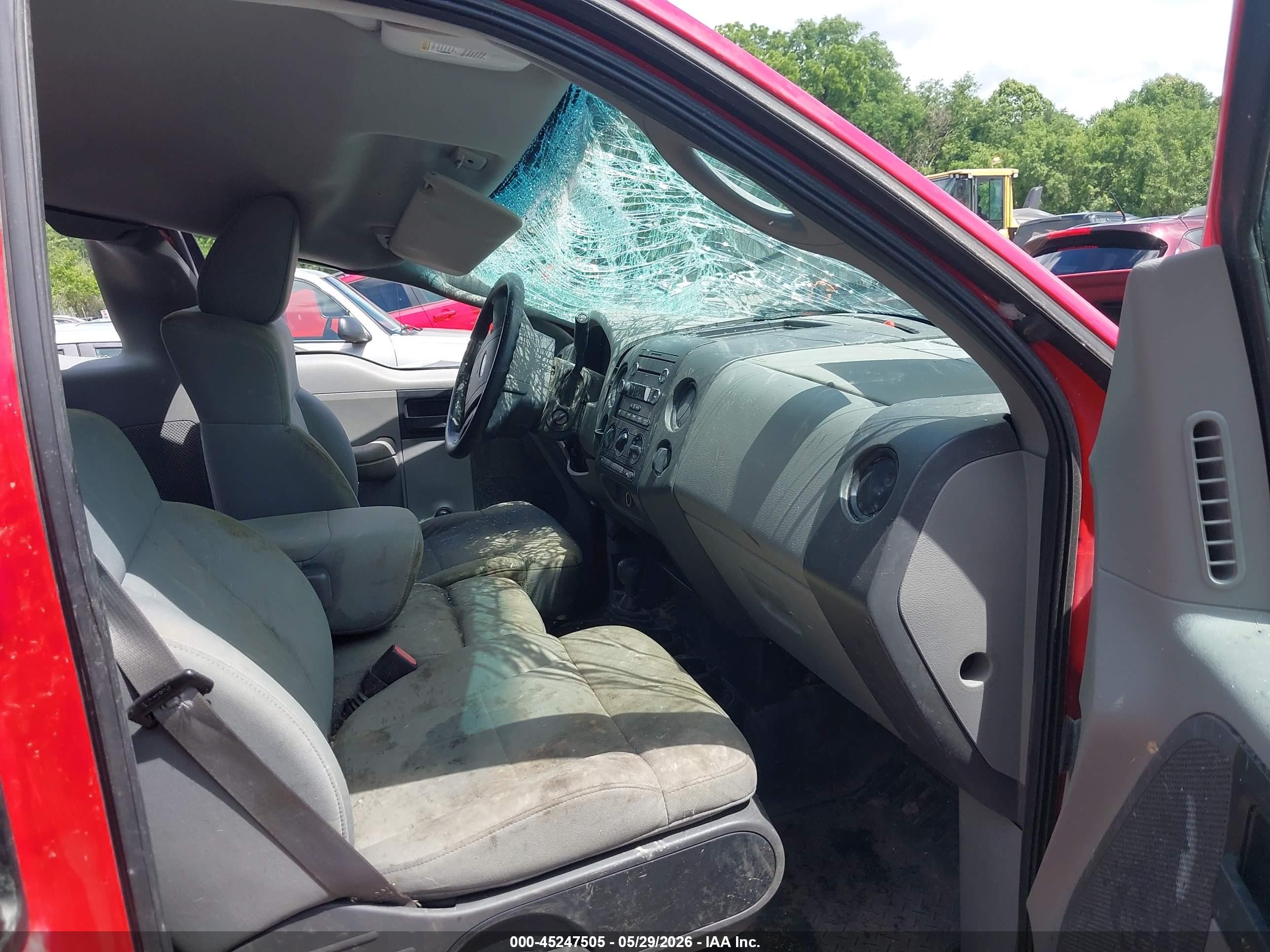 2008 Ford F-150 Stx/xl/xlt Red vin: 1FTRF14WX8KC88426