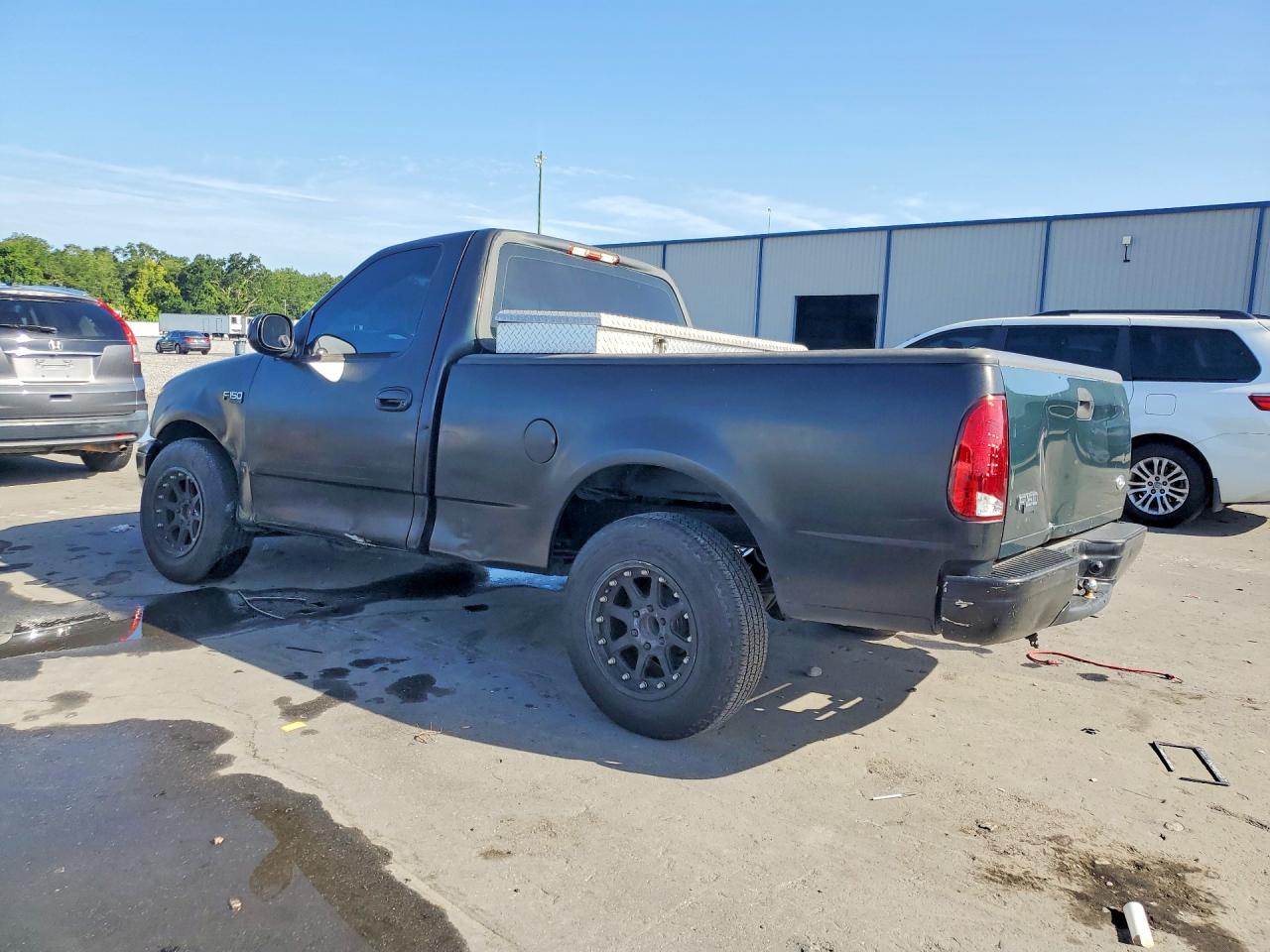 2003 Ford F150 Green vin: 1FTRF17203NA45238