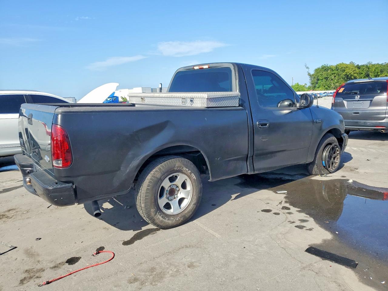 2003 Ford F150 Green vin: 1FTRF17203NA45238