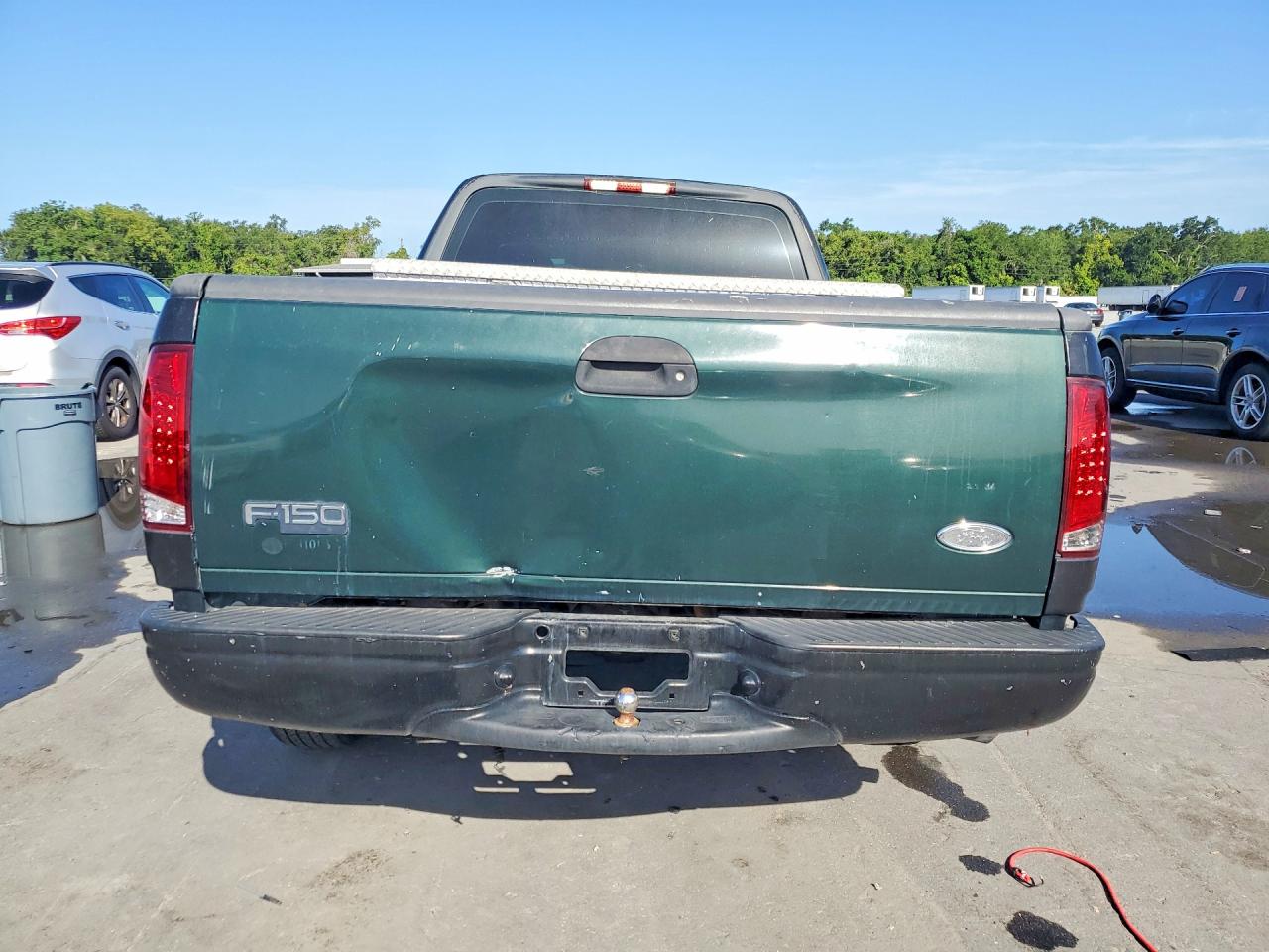 2003 Ford F150 Green vin: 1FTRF17203NA45238
