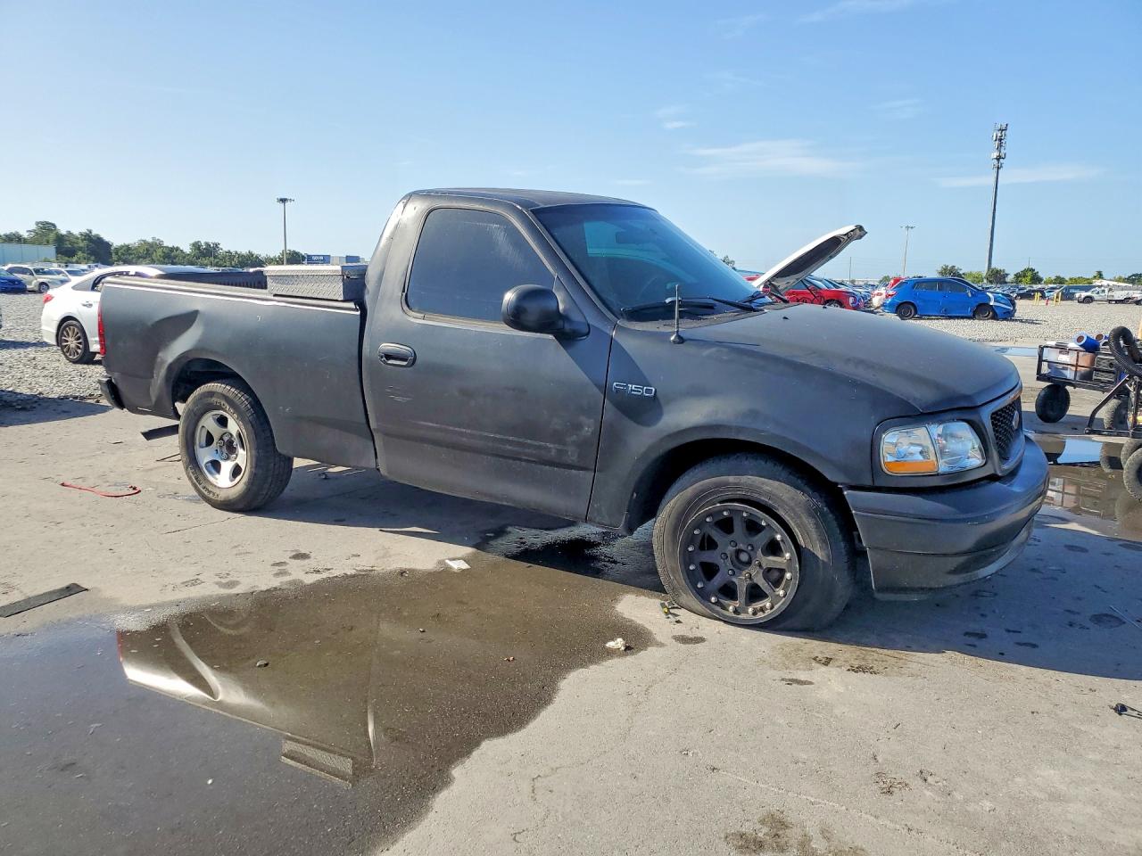 2003 Ford F150 Green vin: 1FTRF17203NA45238