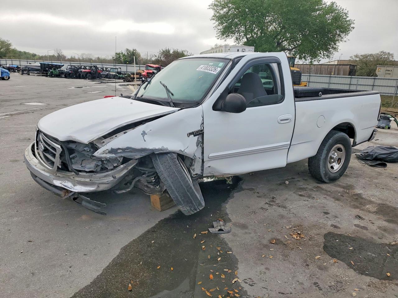 2003 Ford F150 White vin: 1FTRF17203NA81625