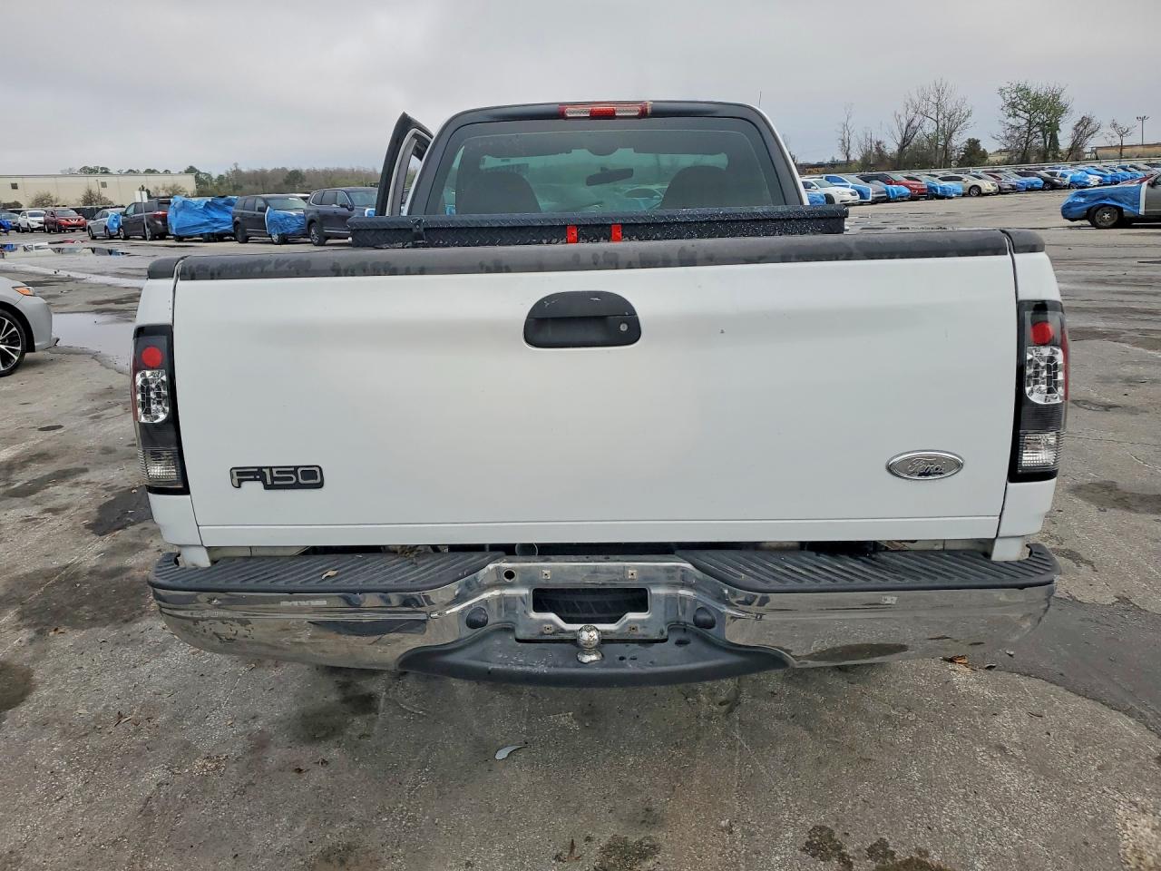 2003 Ford F150 White vin: 1FTRF17203NA81625