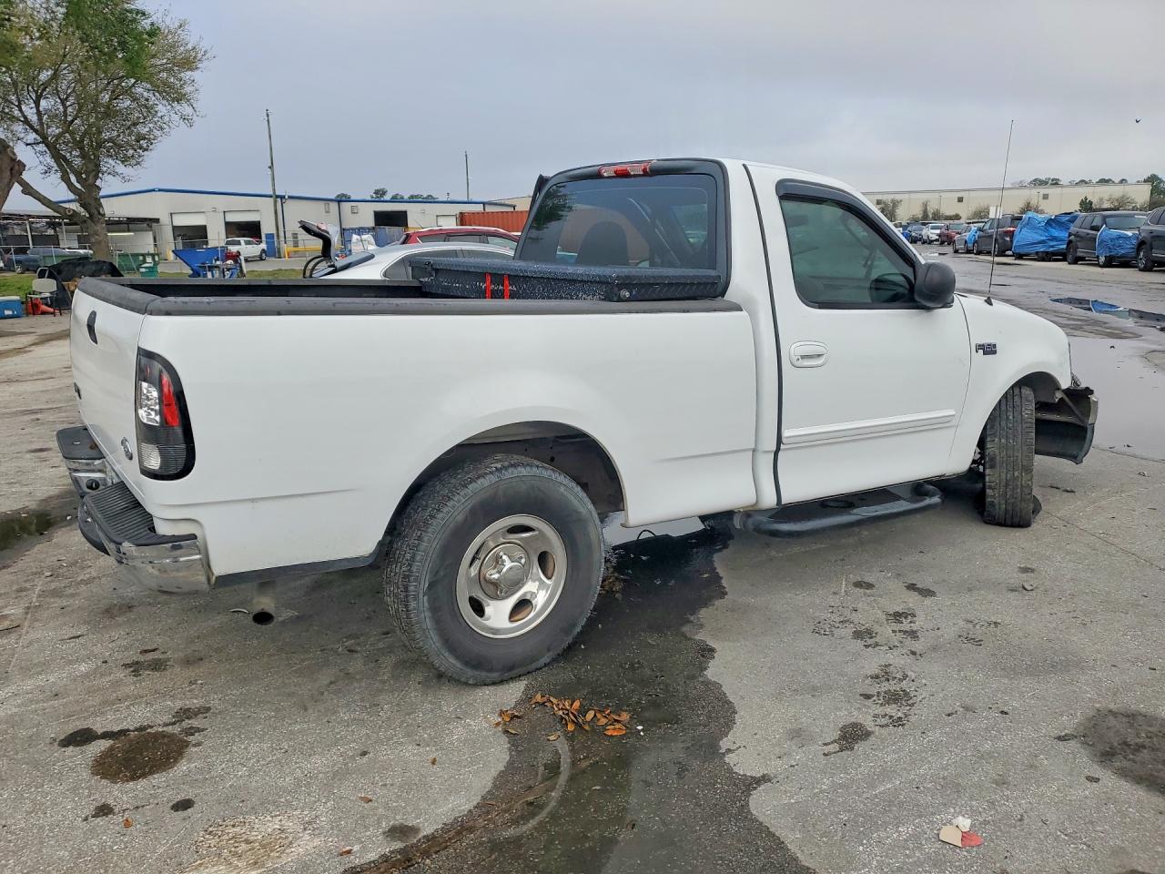 2003 Ford F150 White vin: 1FTRF17203NA81625