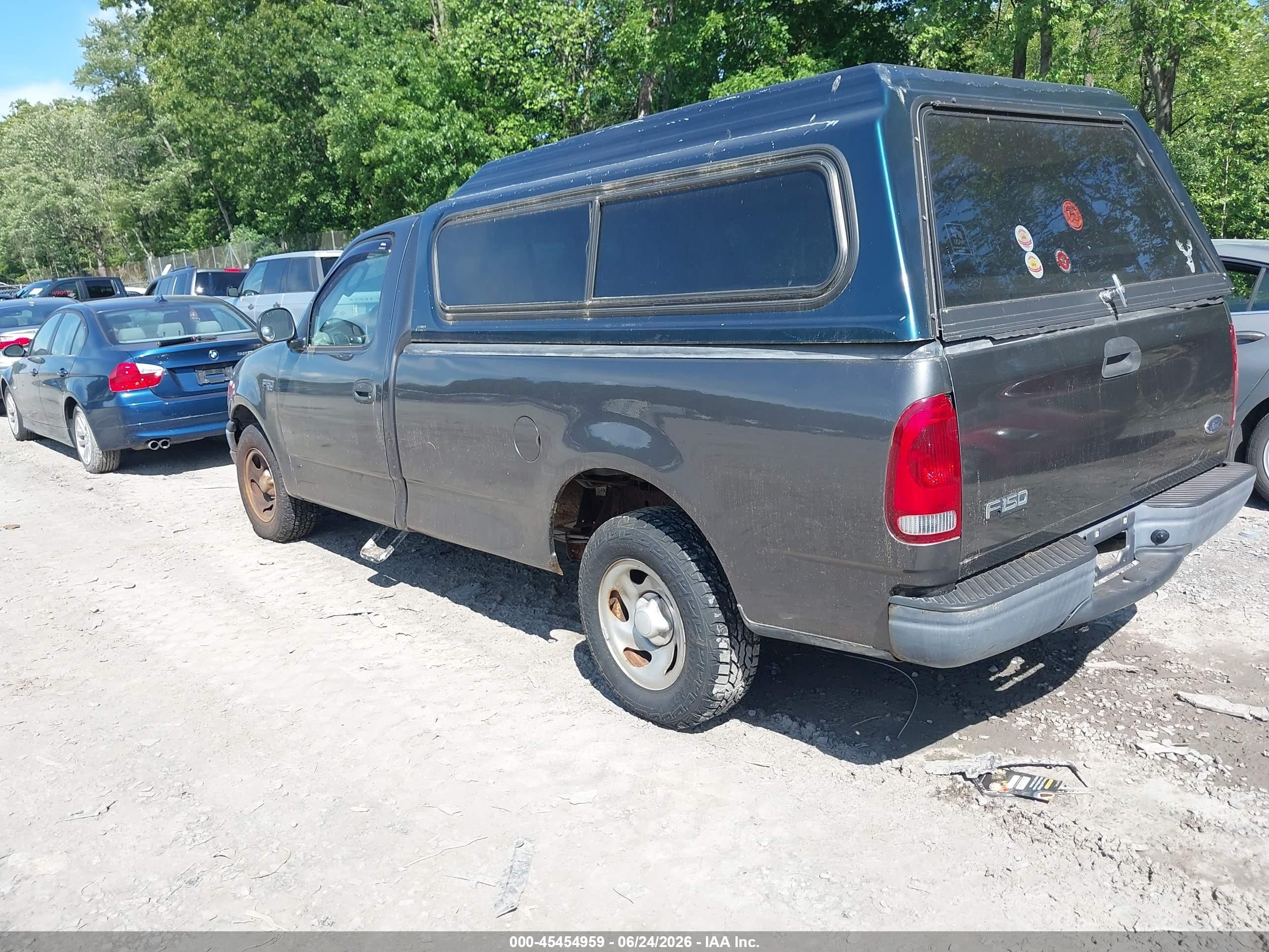2003 Ford F-150 Xl/xlt Gray vin: 1FTRF17213NA53056