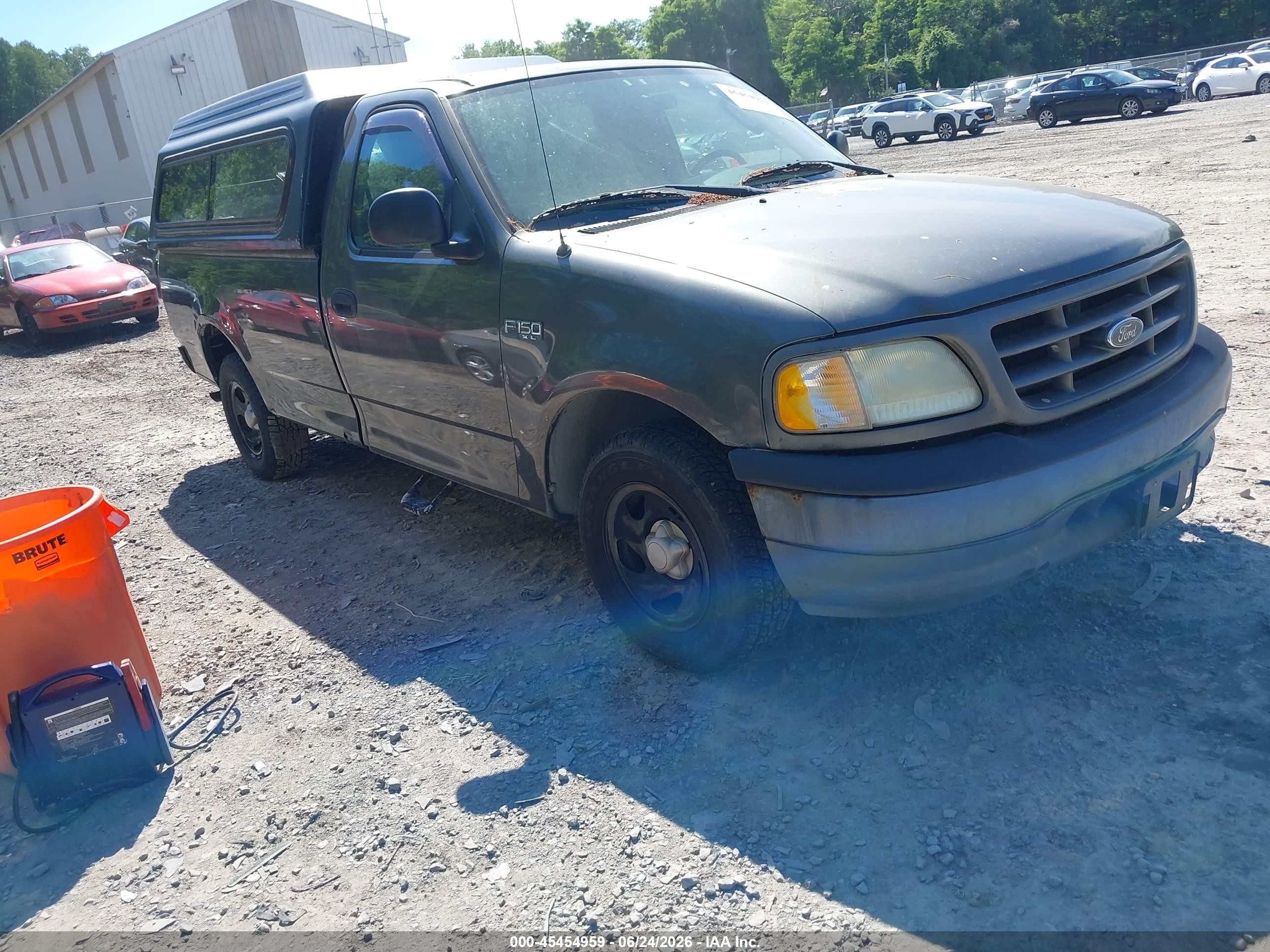 2003 Ford F-150 Xl/xlt Gray vin: 1FTRF17213NA53056