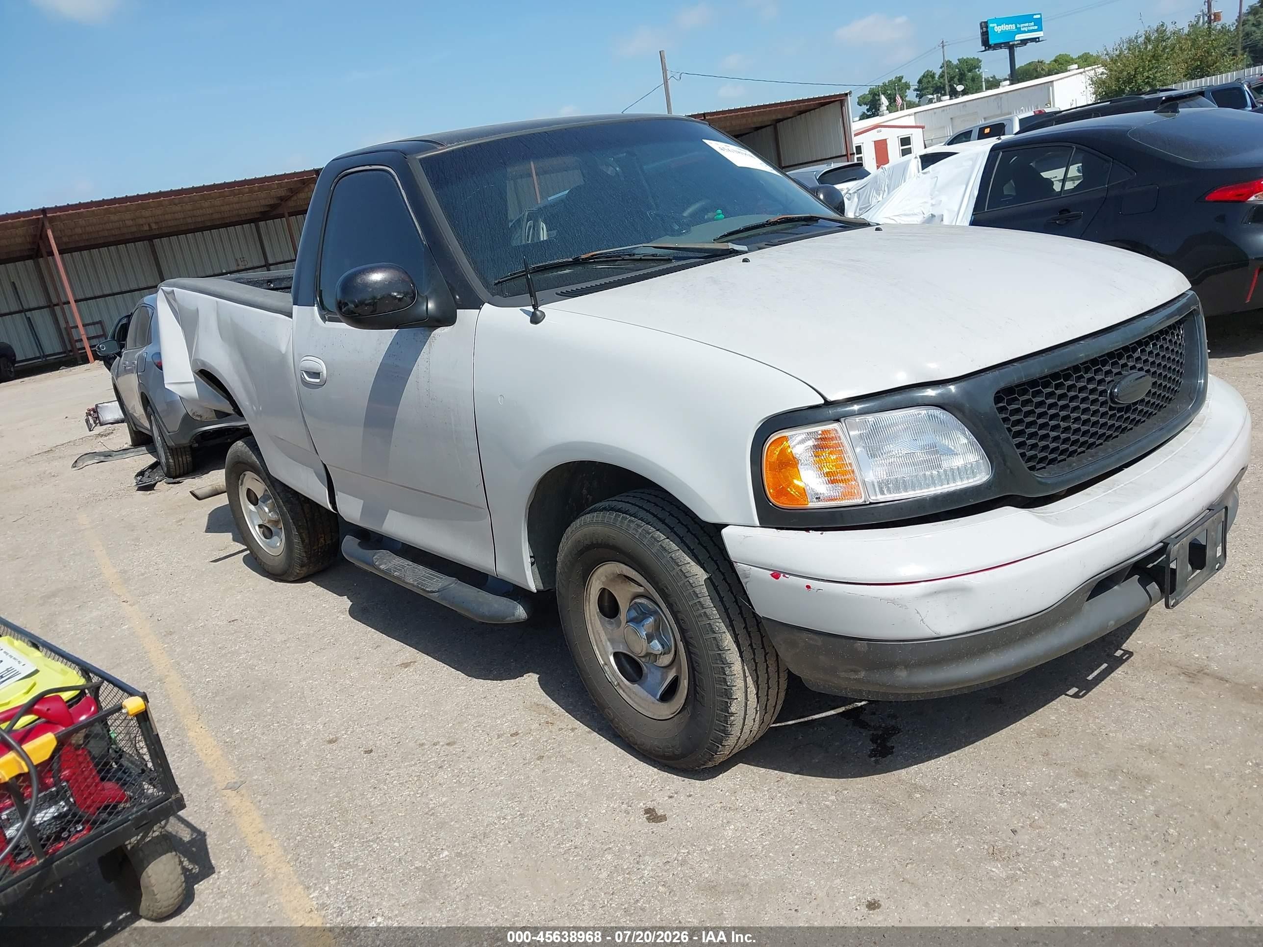 2002 Ford F-150 Xl/xlt White vin: 1FTRF17222KB09957