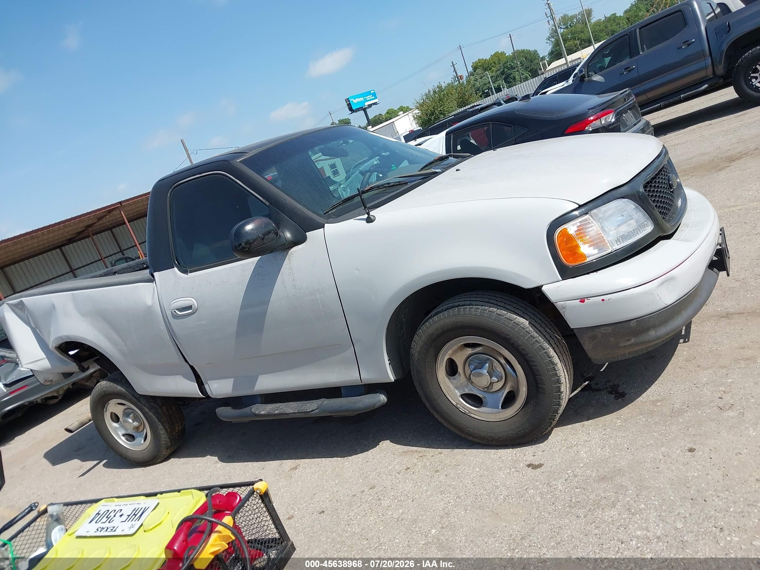 2002 Ford F-150 Xl/xlt White vin: 1FTRF17222KB09957
