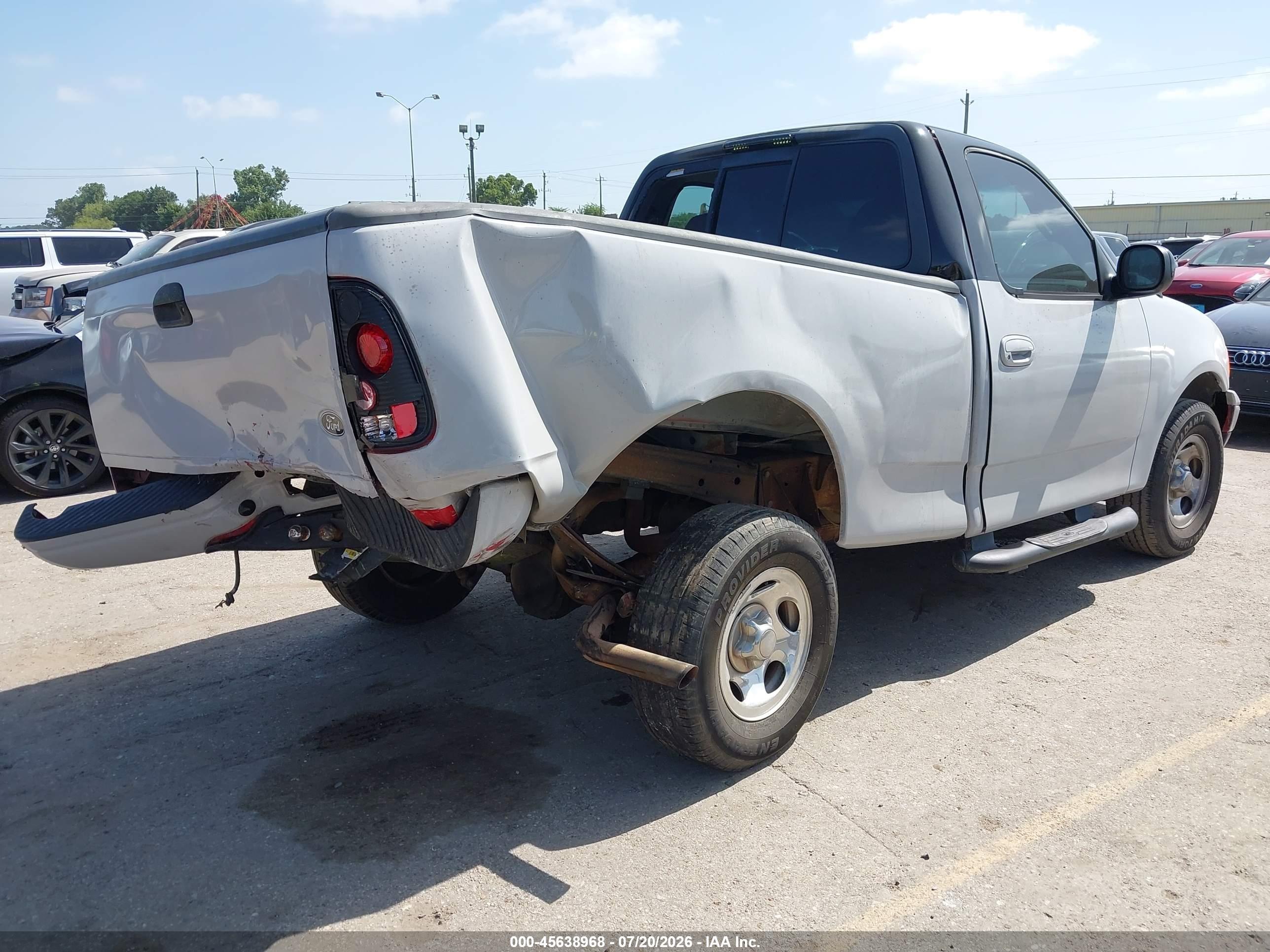2002 Ford F-150 Xl/xlt White vin: 1FTRF17222KB09957