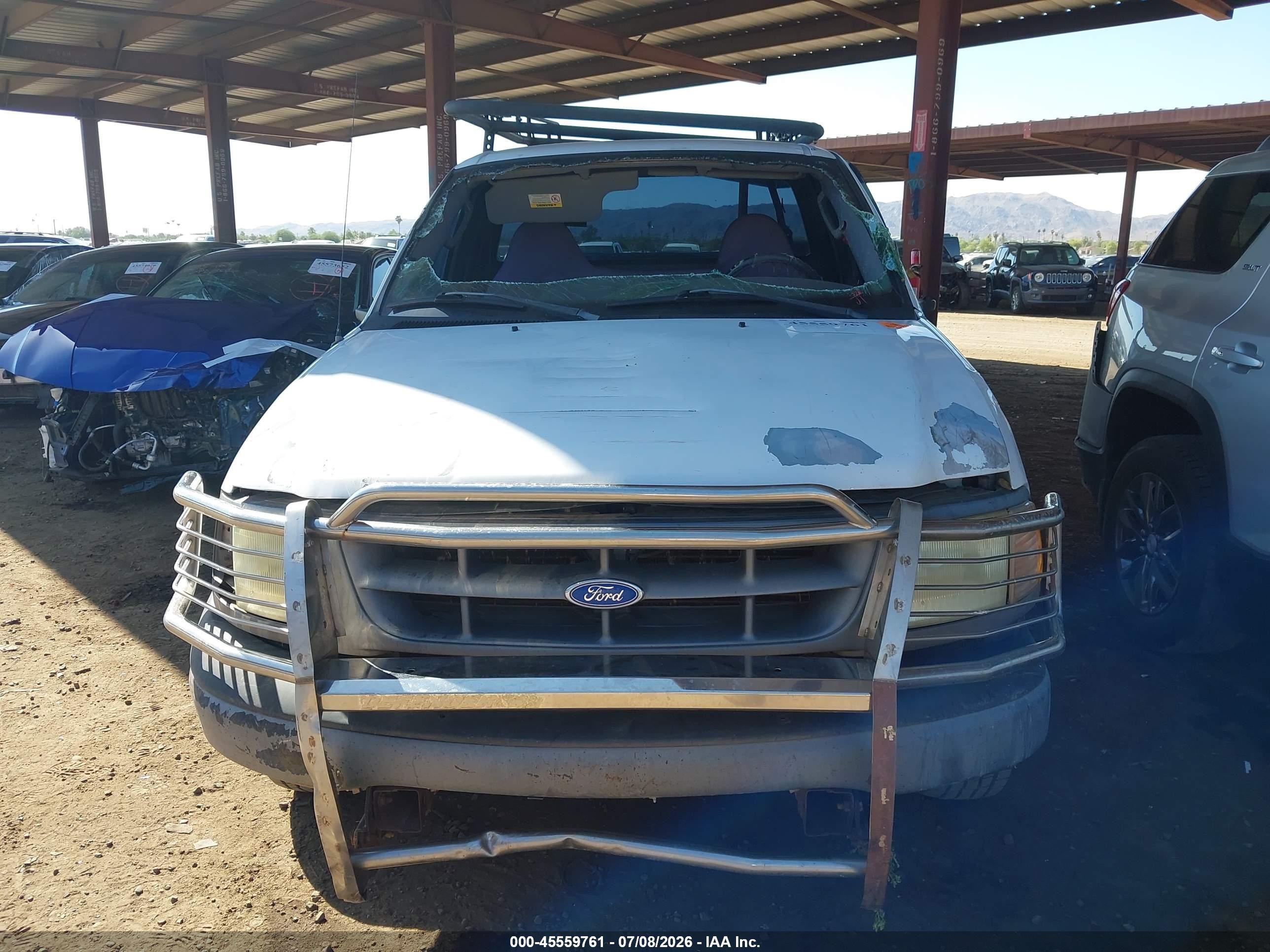 2002 Ford F-150 Xl/xlt White vin: 1FTRF17222KD14744