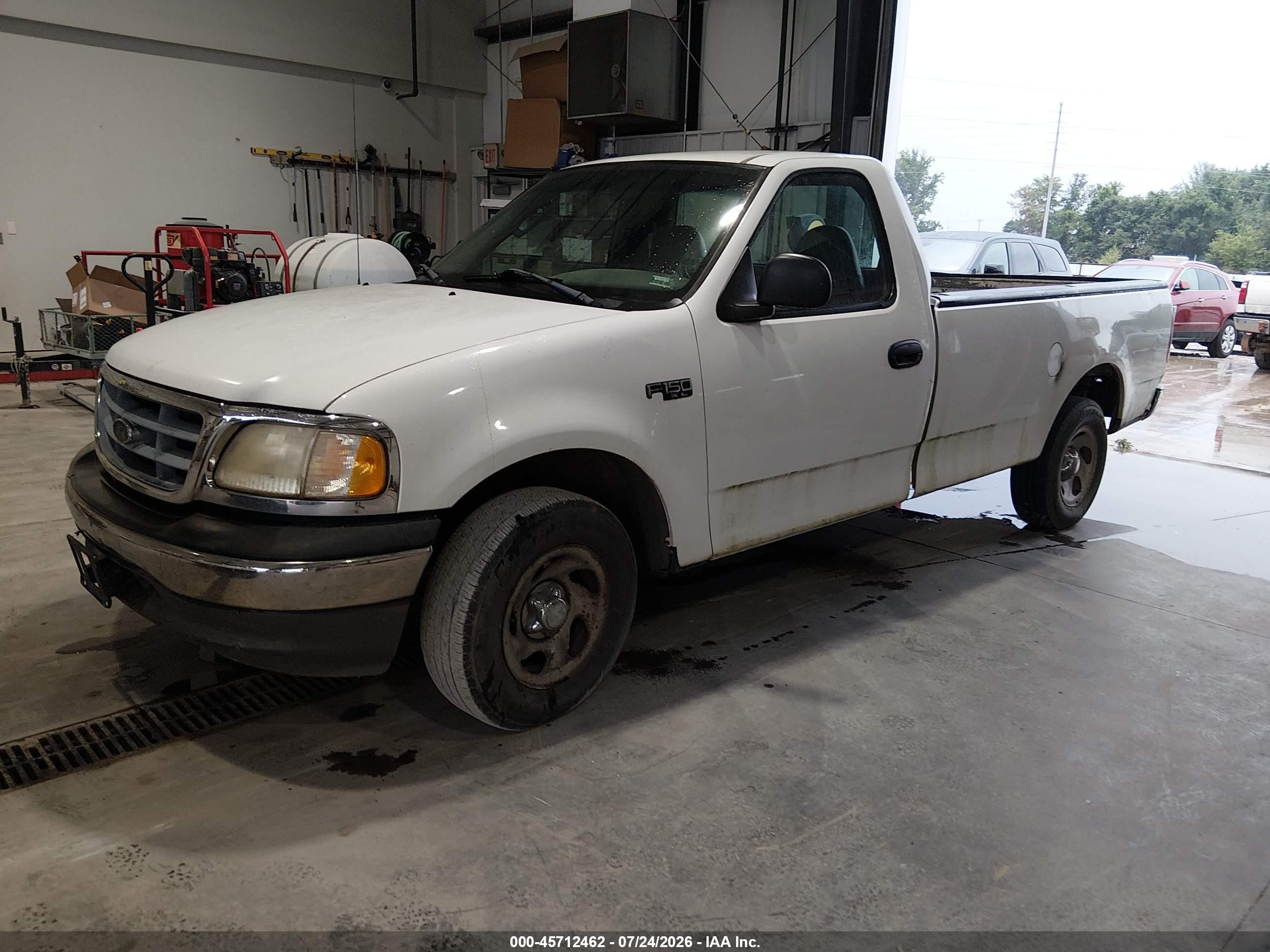 2003 Ford F-150 Xl/xlt White vin: 1FTRF17223NA47086