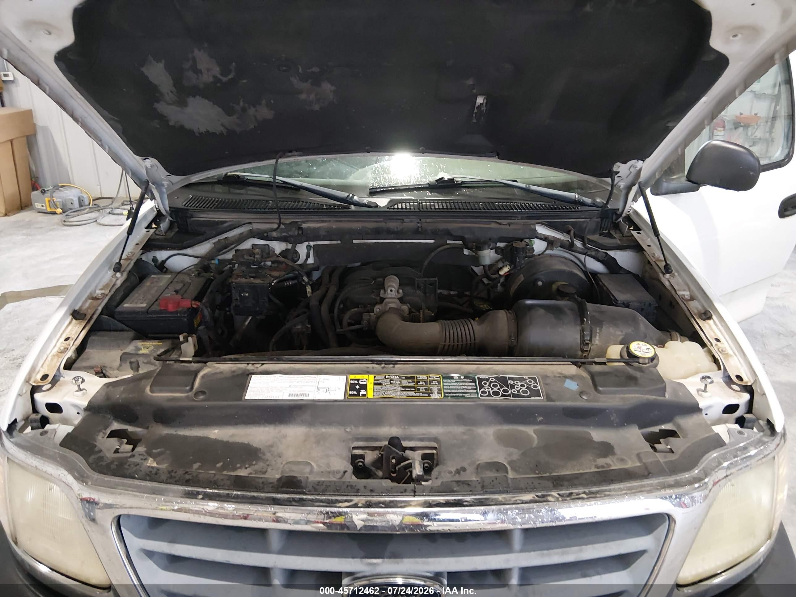 2003 Ford F-150 Xl/xlt White vin: 1FTRF17223NA47086