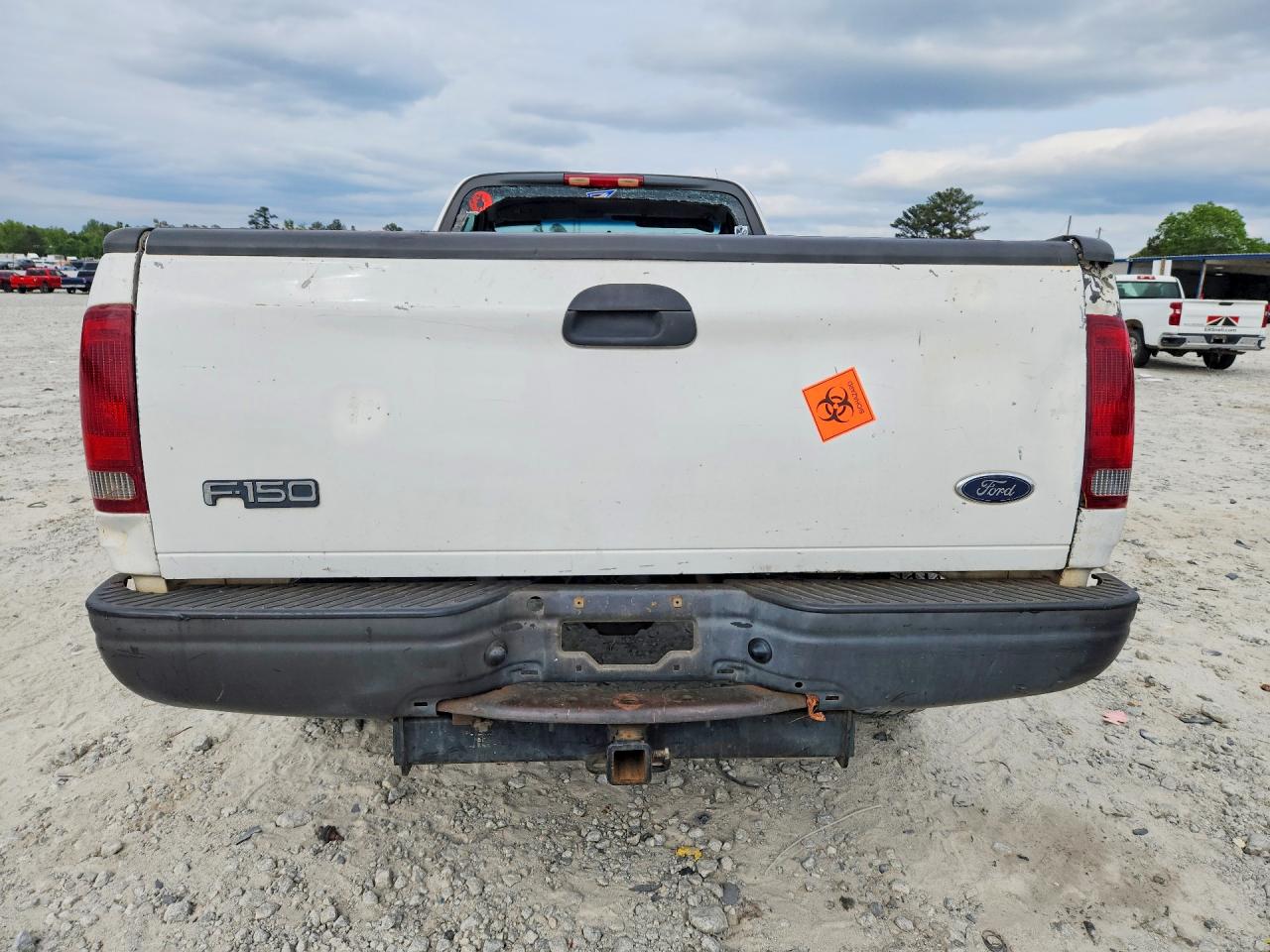 2003 Ford F150 White vin: 1FTRF17223NB46748
