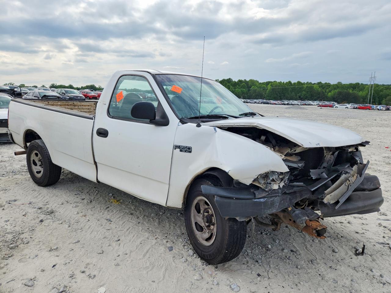 2003 Ford F150 White vin: 1FTRF17223NB46748