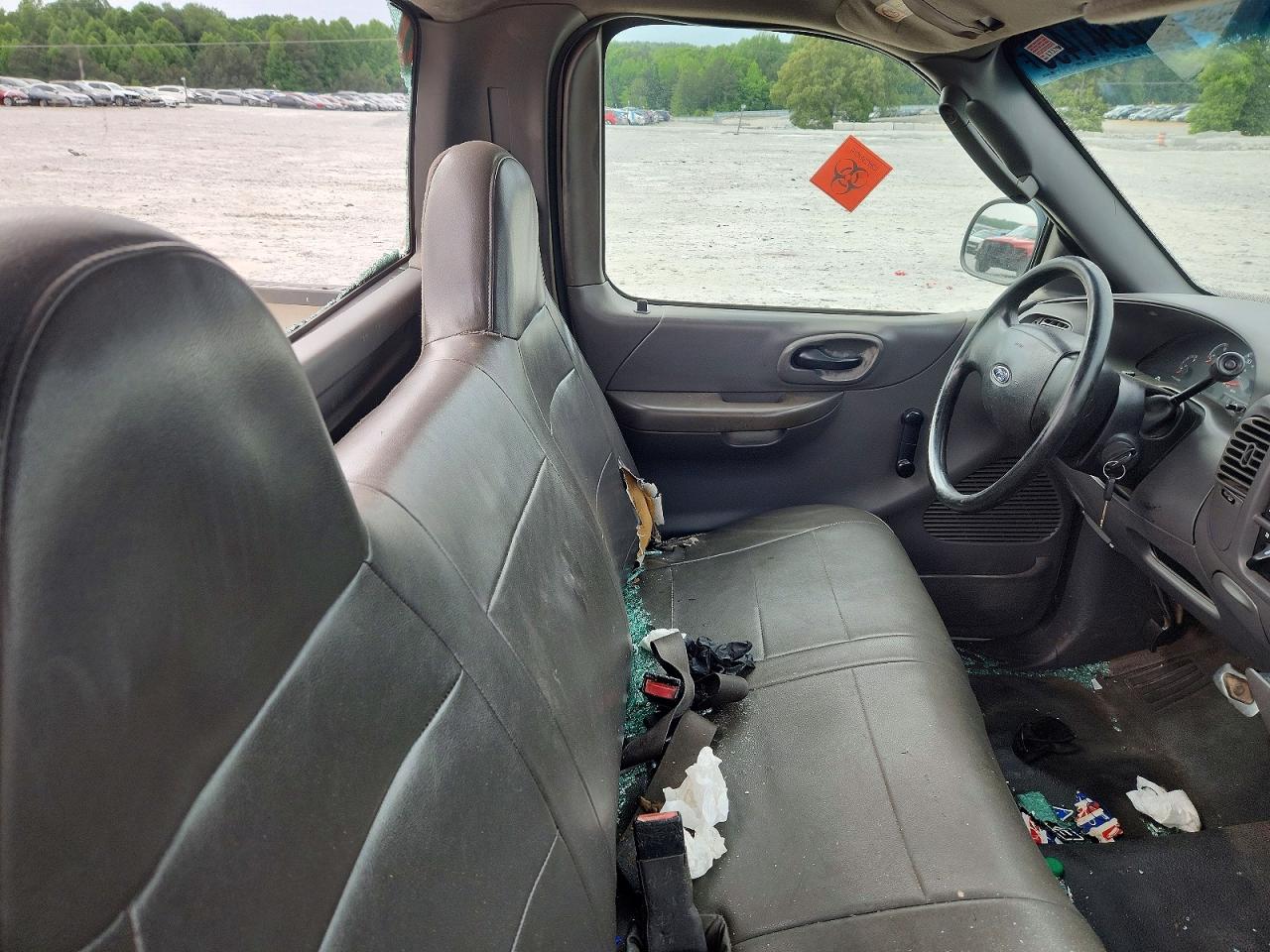 2003 Ford F150 White vin: 1FTRF17223NB46748
