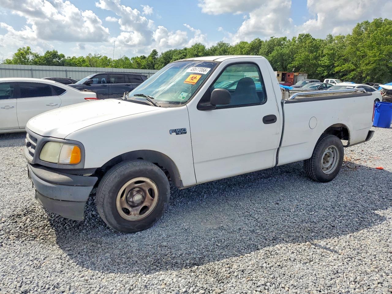 2002 Ford F150 Белый vin: 1FTRF17232KC35096