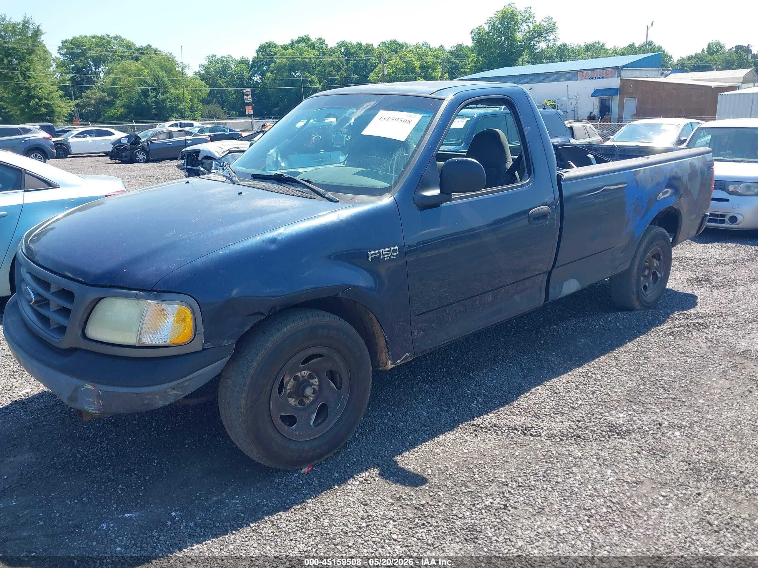 2003 Ford F-150 Xl/xlt Dark Blue vin: 1FTRF17233NA54399