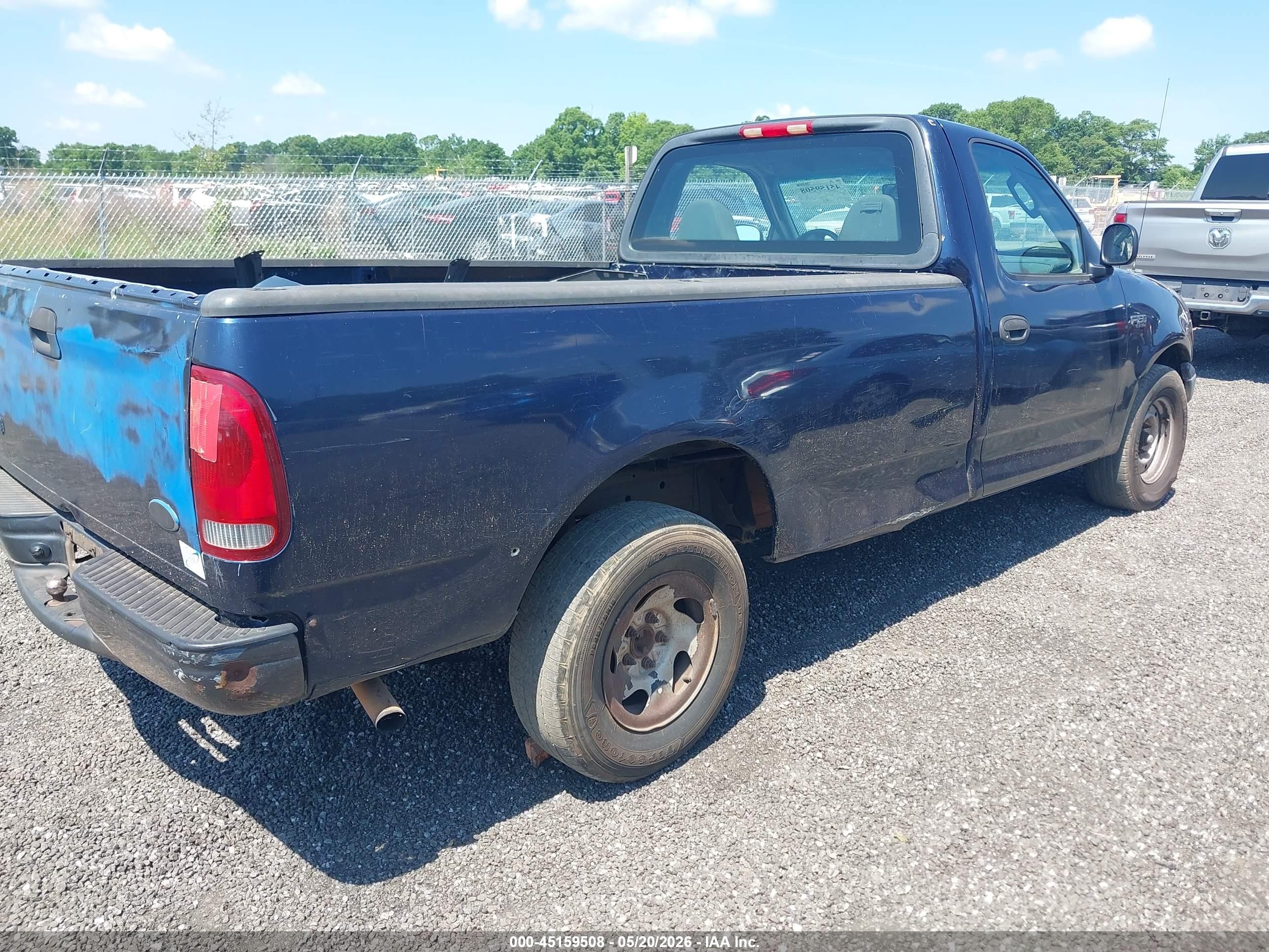 2003 Ford F-150 Xl/xlt Dark Blue vin: 1FTRF17233NA54399