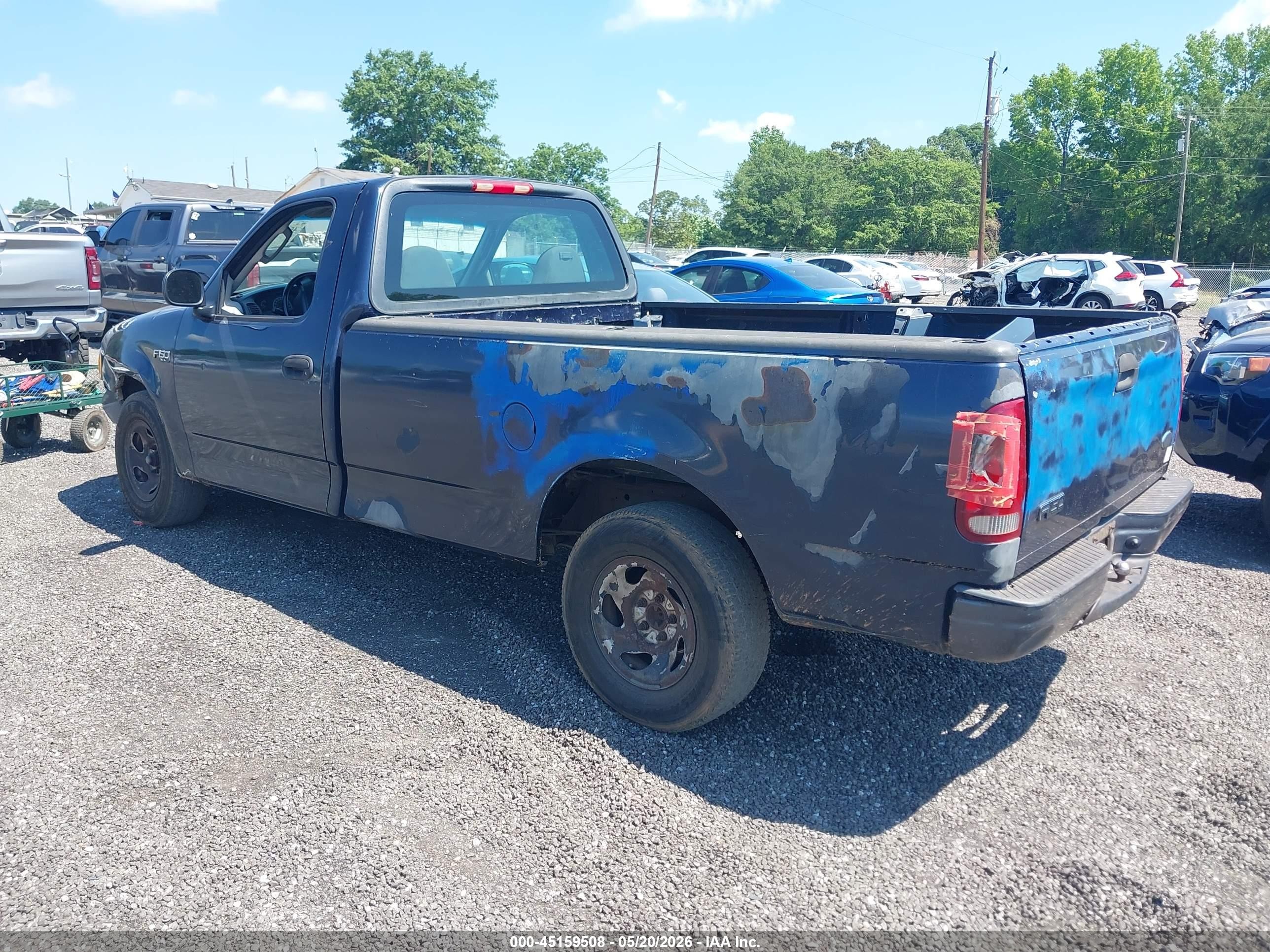 2003 Ford F-150 Xl/xlt Dark Blue vin: 1FTRF17233NA54399