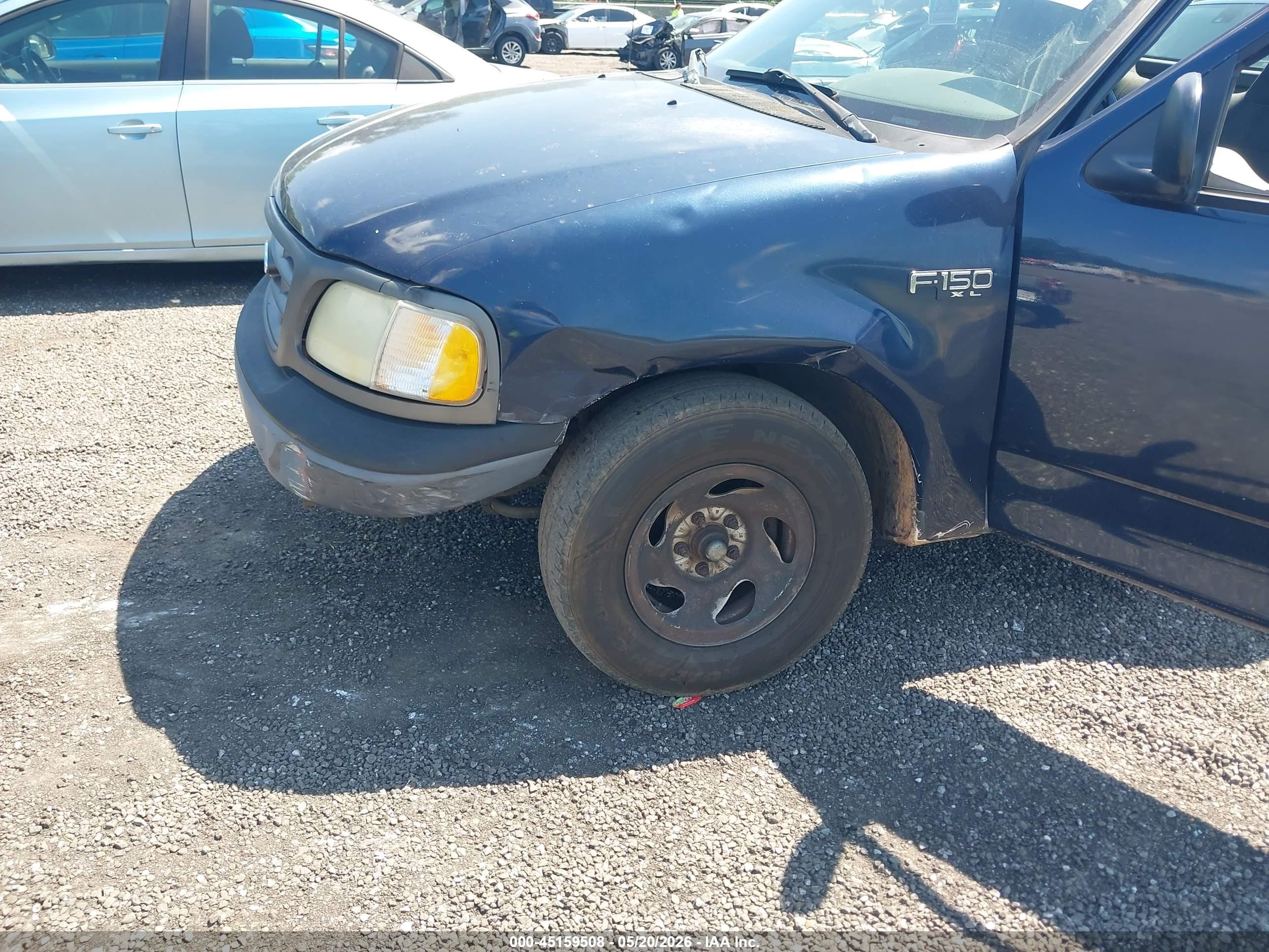 2003 Ford F-150 Xl/xlt Dark Blue vin: 1FTRF17233NA54399
