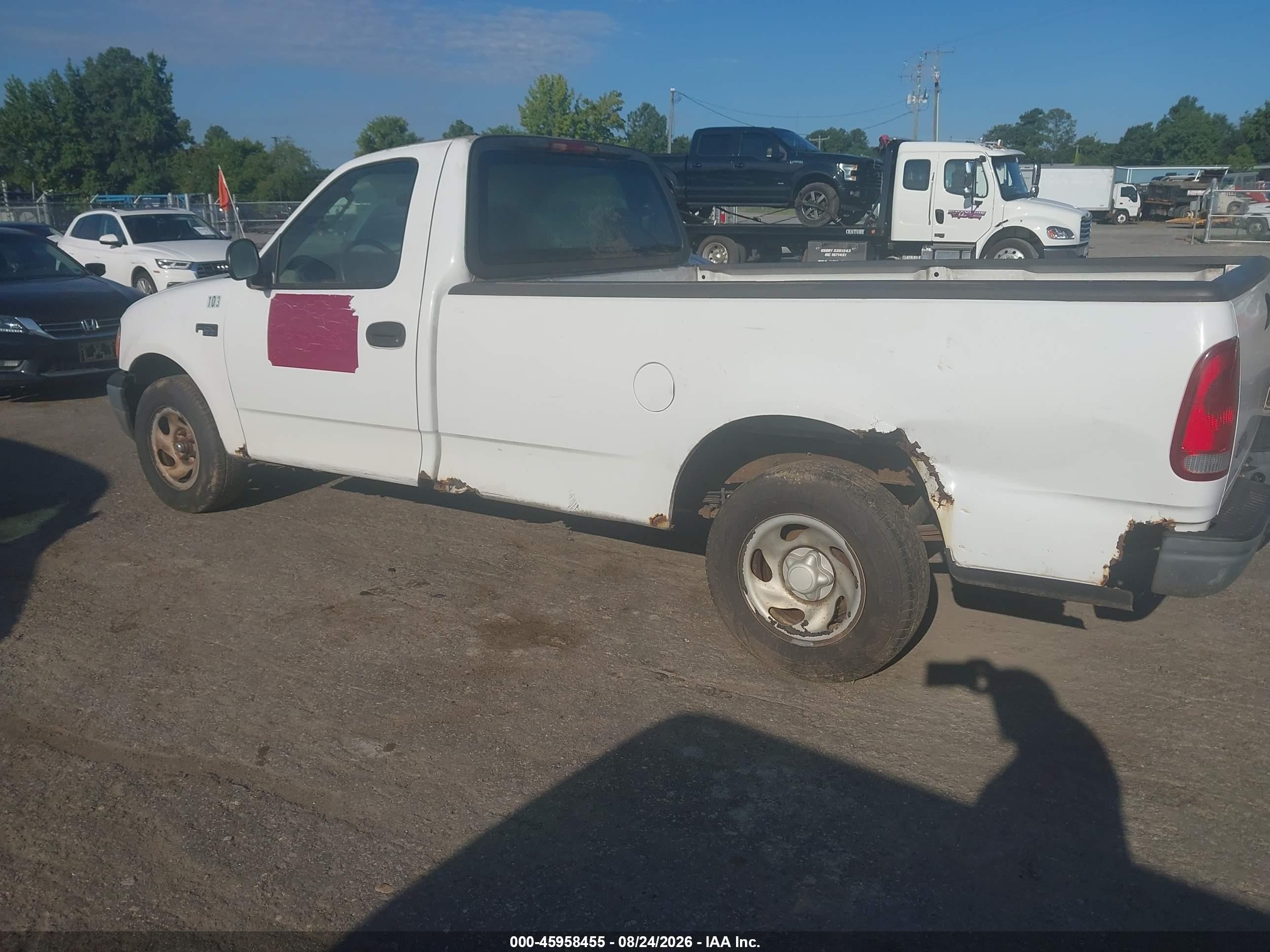 2003 Ford F-150 Xl/xlt White vin: 1FTRF17233NB27870