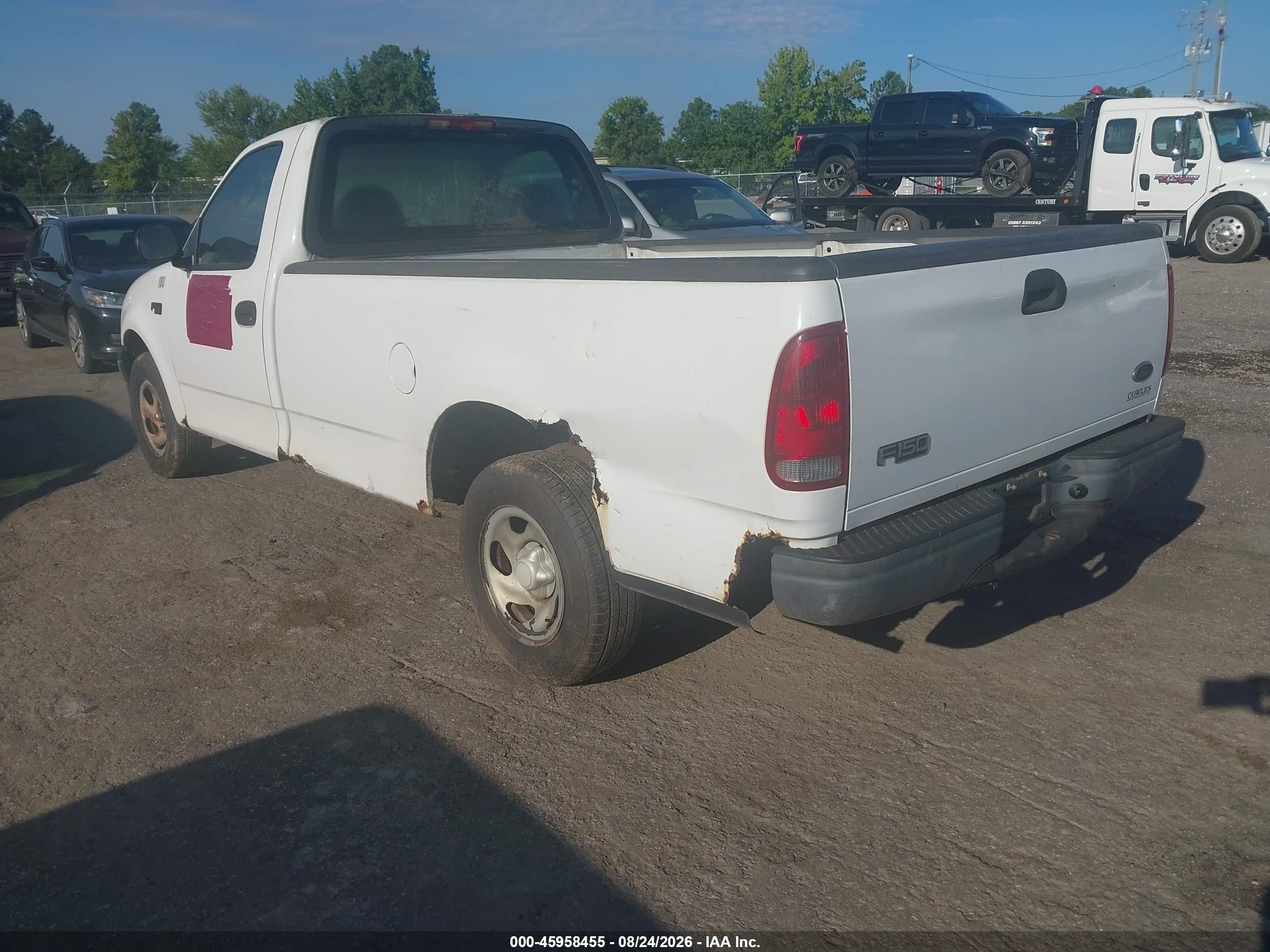 2003 Ford F-150 Xl/xlt White vin: 1FTRF17233NB27870