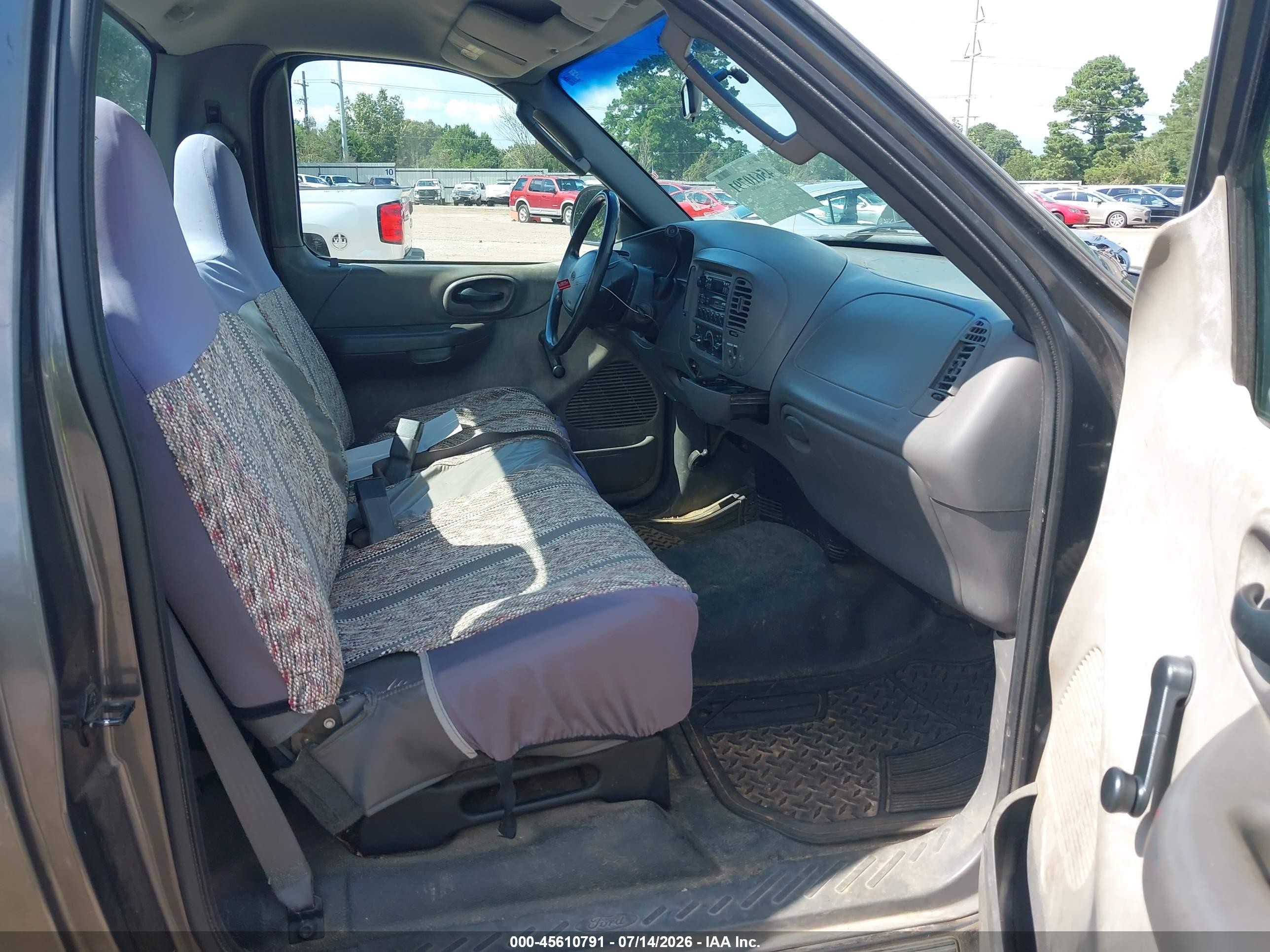 2002 Ford F-150 Xl/xlt Gray vin: 1FTRF17242NB45664