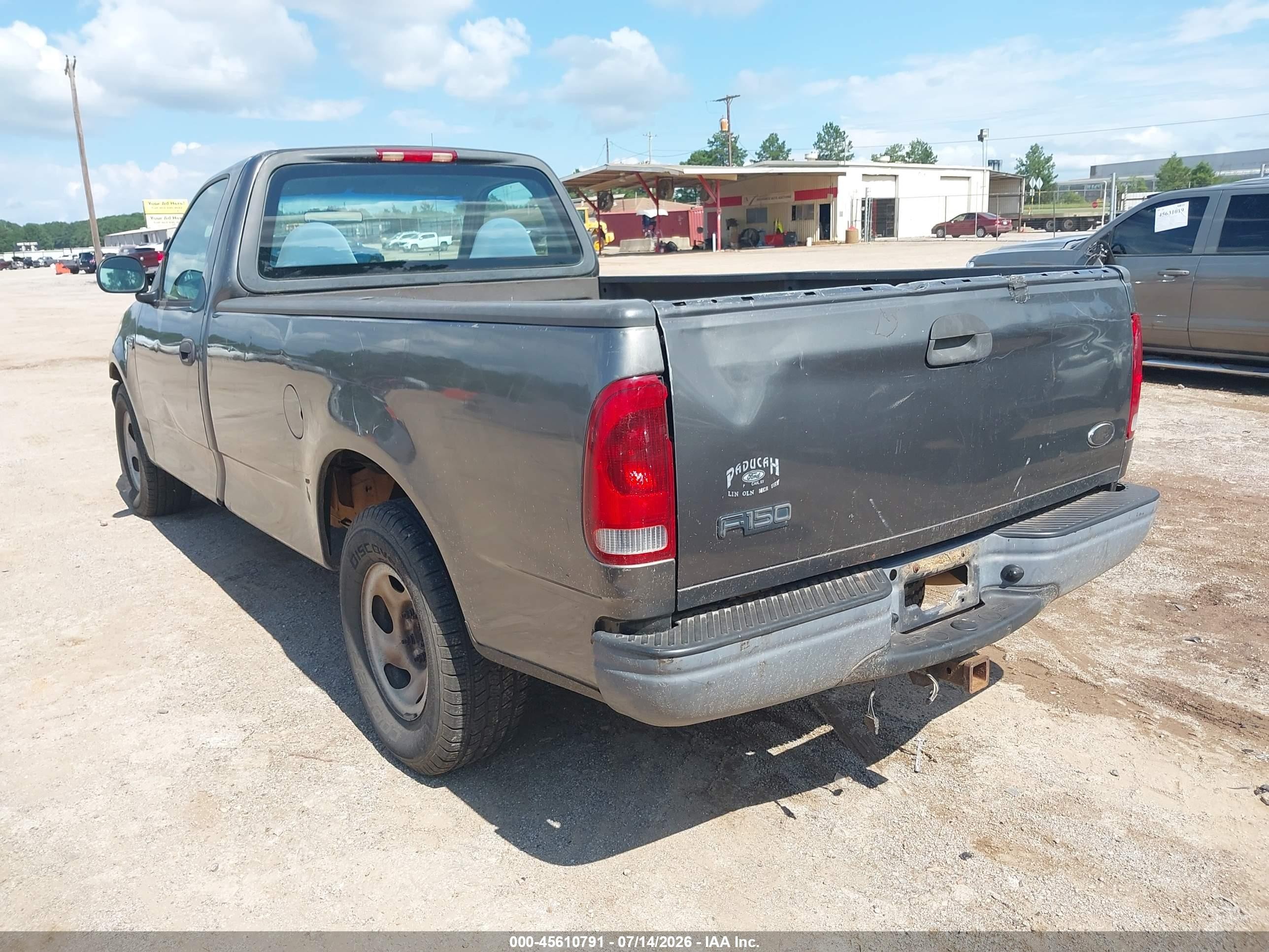 2002 Ford F-150 Xl/xlt Gray vin: 1FTRF17242NB45664