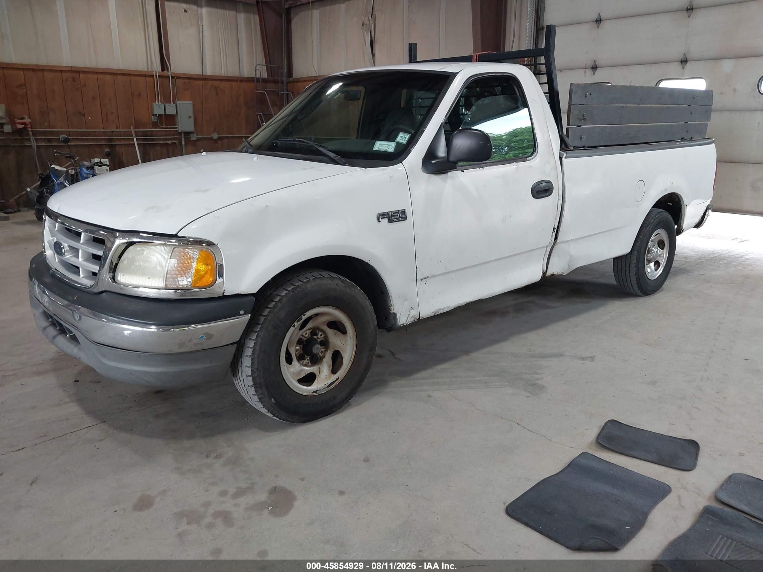 2002 Ford F-150 Xl/xlt White vin: 1FTRF17242NB97439