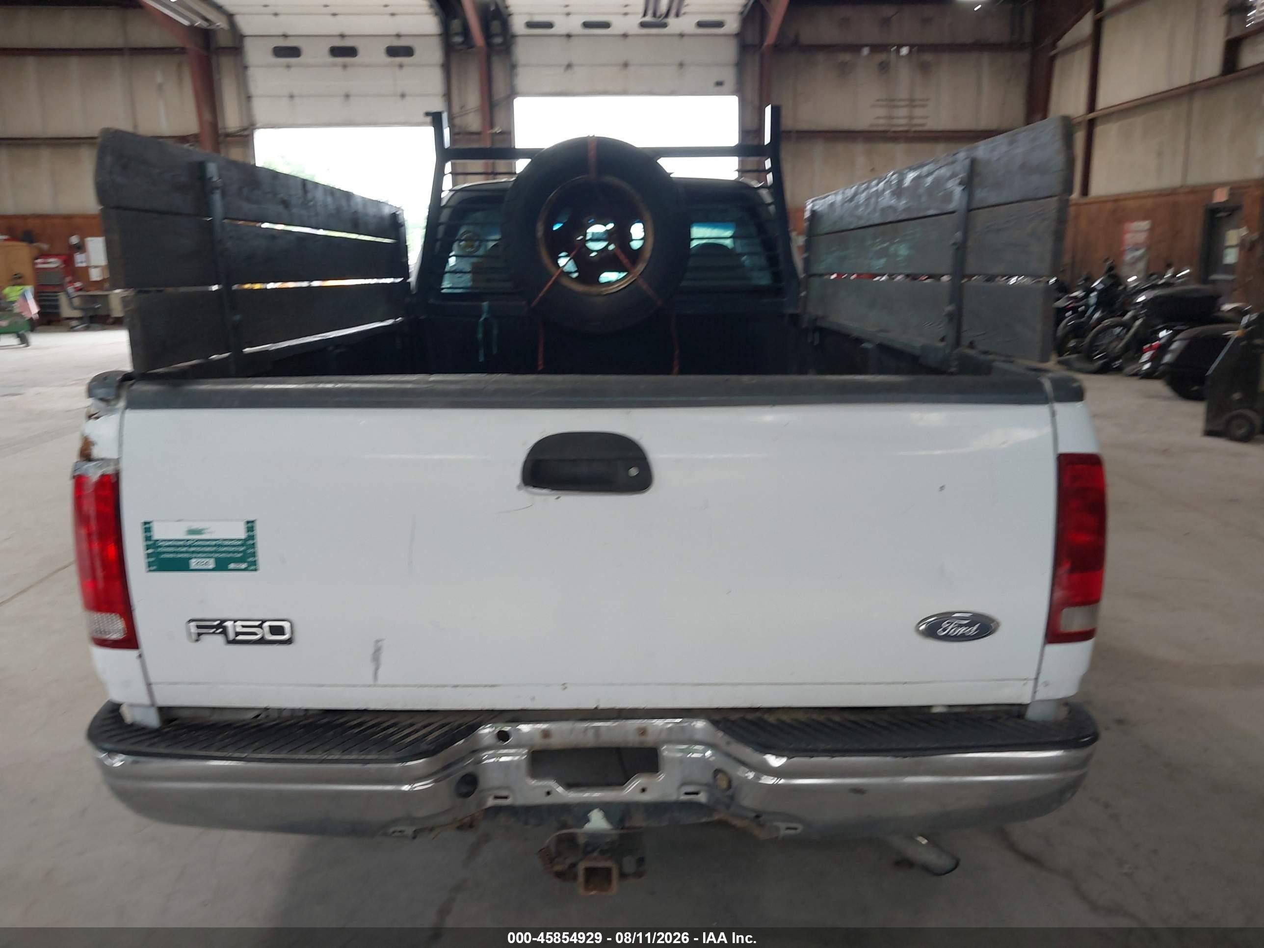 2002 Ford F-150 Xl/xlt White vin: 1FTRF17242NB97439