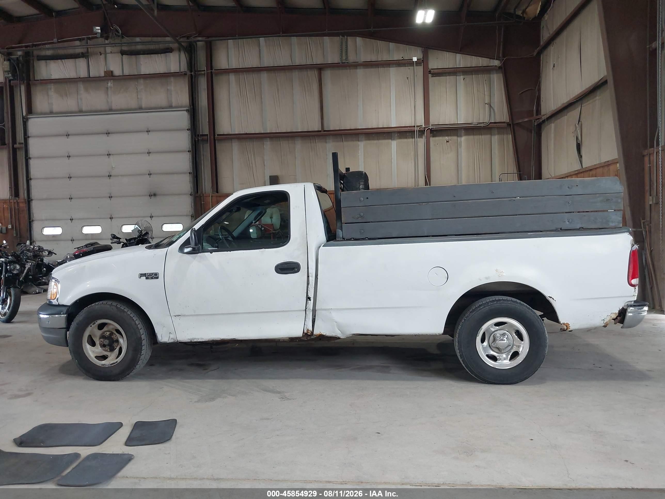 2002 Ford F-150 Xl/xlt White vin: 1FTRF17242NB97439