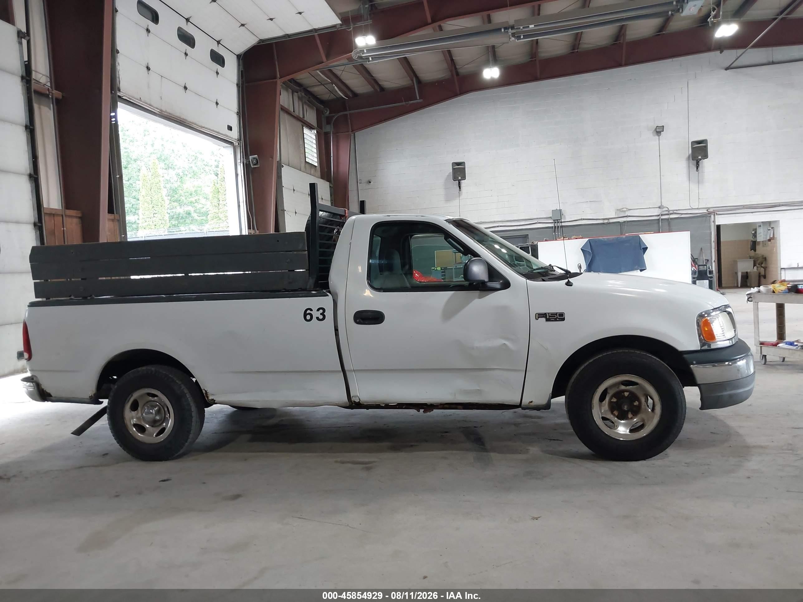 2002 Ford F-150 Xl/xlt White vin: 1FTRF17242NB97439