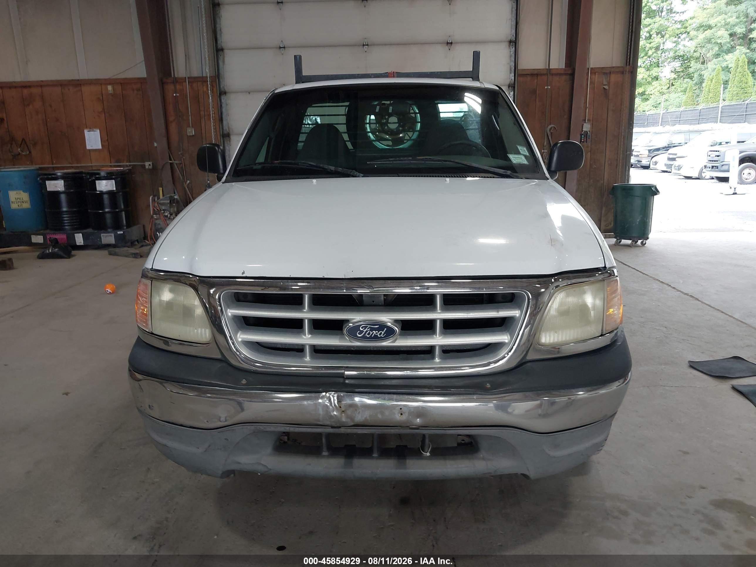 2002 Ford F-150 Xl/xlt White vin: 1FTRF17242NB97439