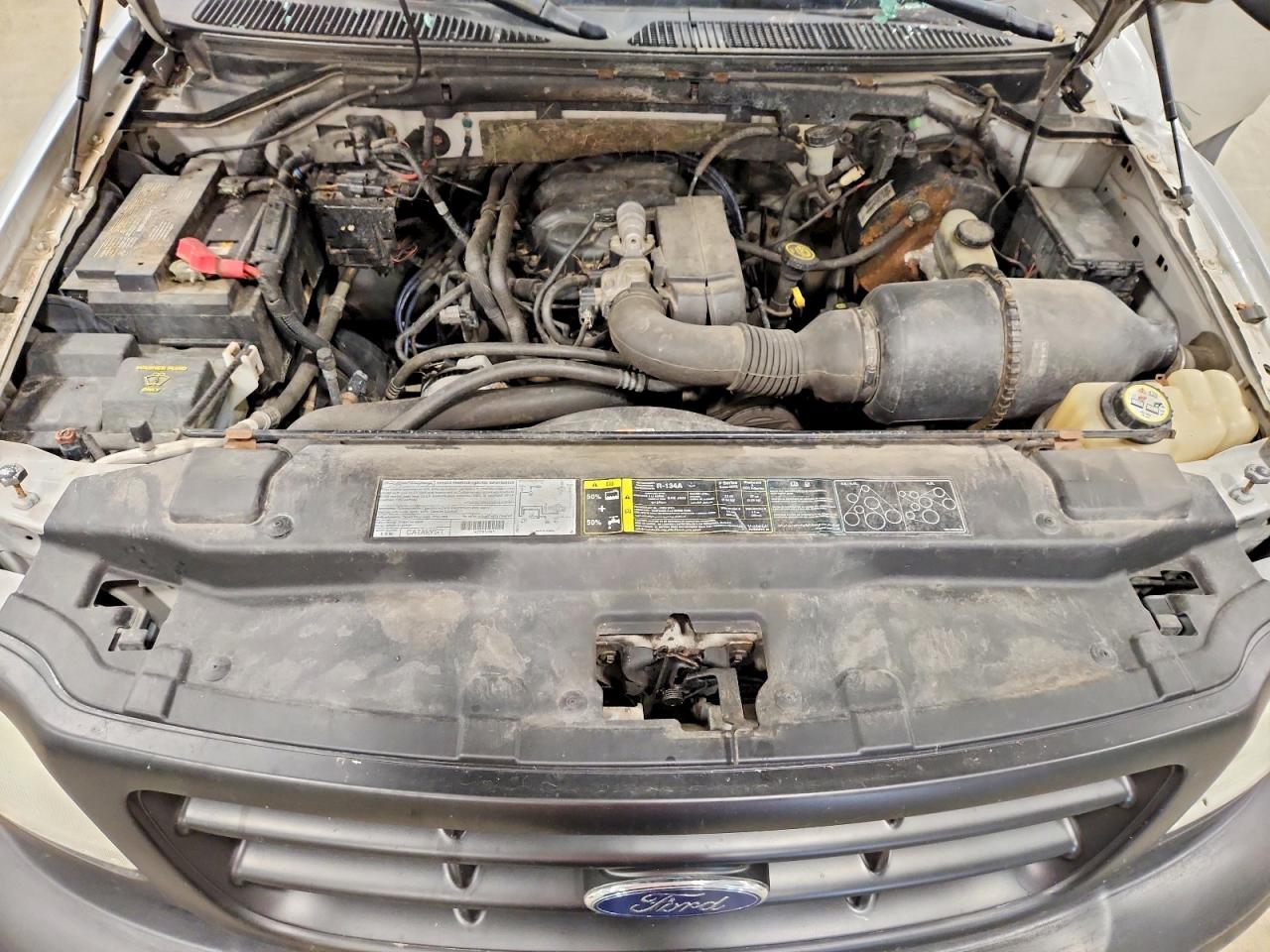 2003 Ford F150 Silver vin: 1FTRF17243NA19435