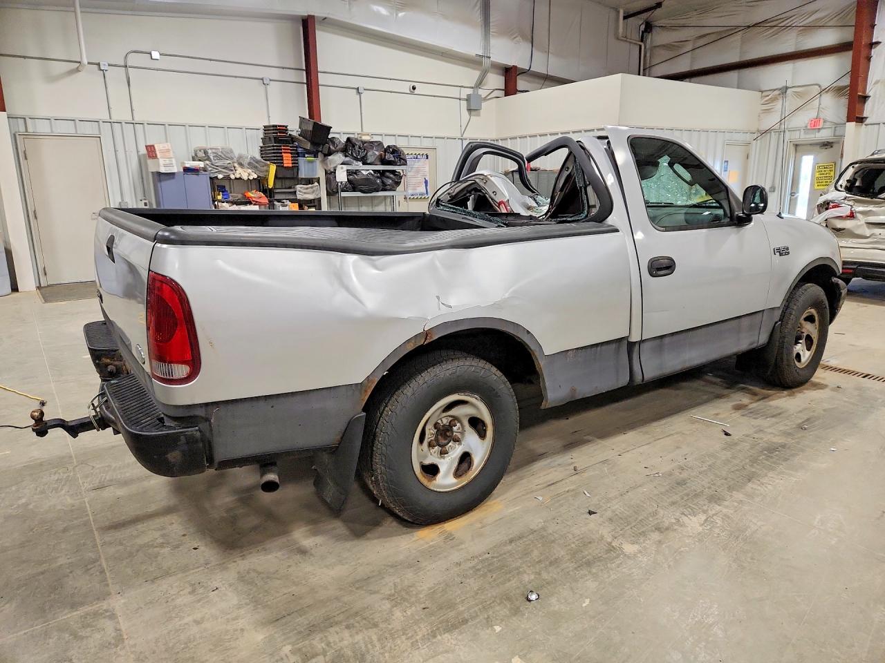 2003 Ford F150 Silver vin: 1FTRF17243NA19435