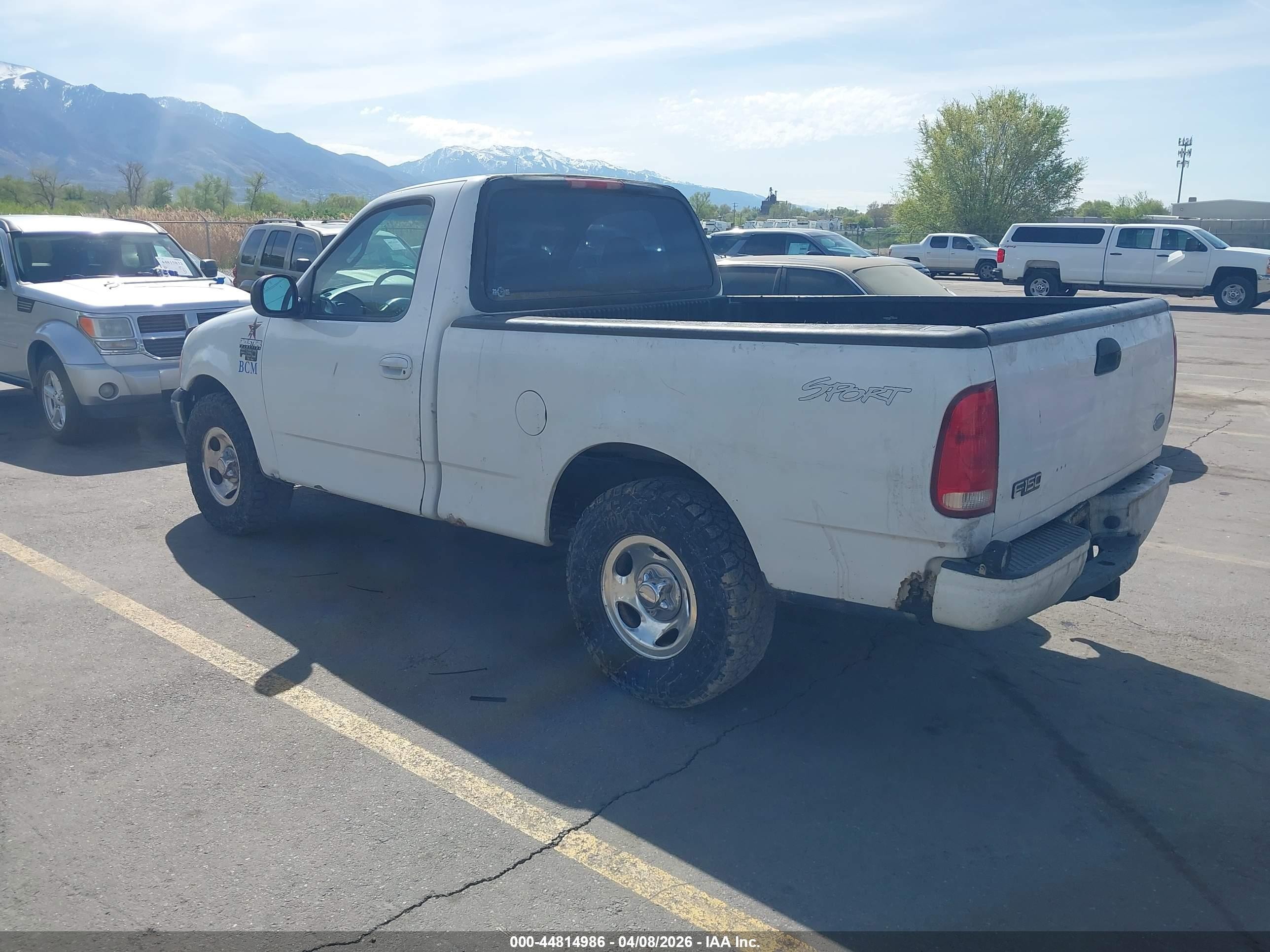 2002 Ford F-150 Xl/xlt White vin: 1FTRF17252NA54046