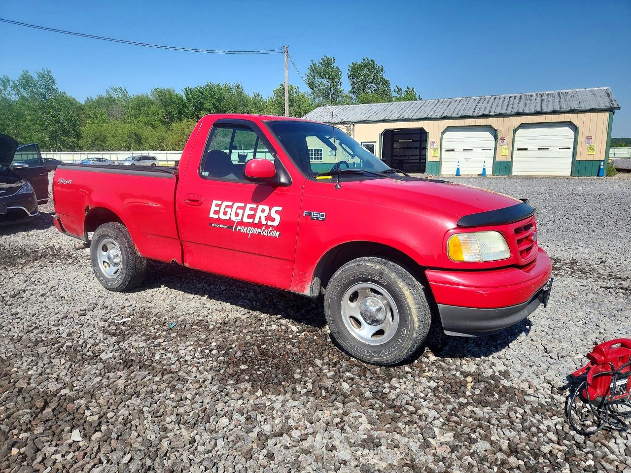 2003 Ford F150 Red vin: 1FTRF17253NB43312