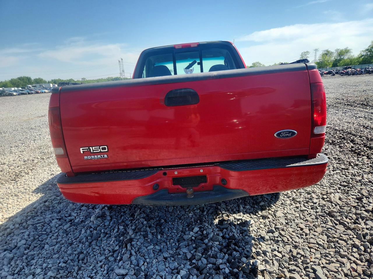 2003 Ford F150 Red vin: 1FTRF17253NB43312