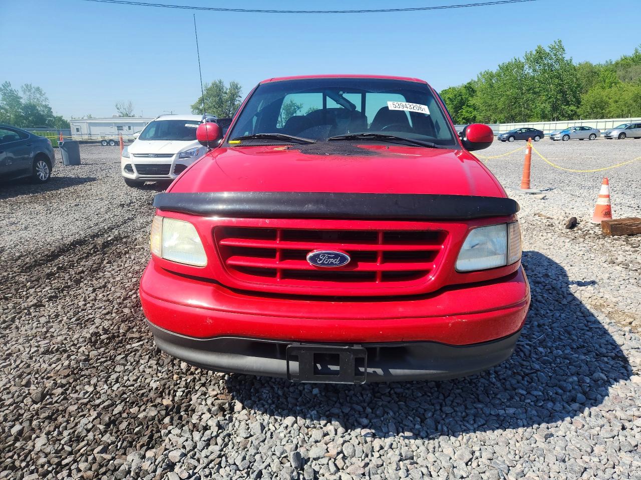2003 Ford F150 Red vin: 1FTRF17253NB43312