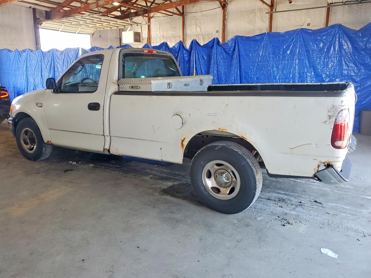 2003 Ford F150 White vin: 1FTRF17263NB22436