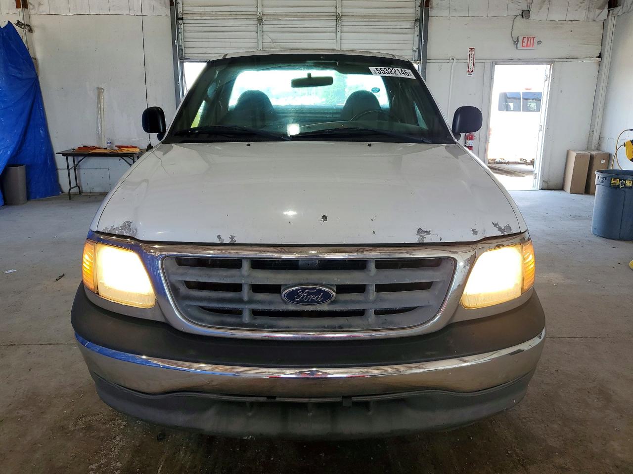2003 Ford F150 White vin: 1FTRF17263NB22436