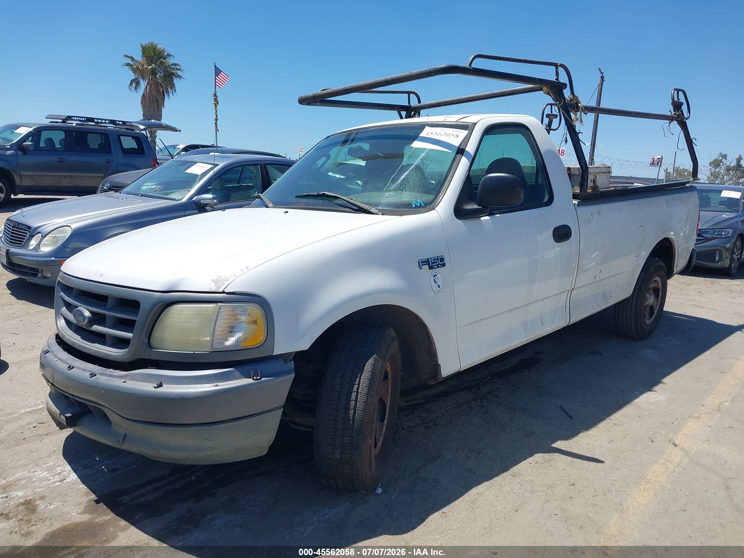 2003 Ford F-150 Xl/xlt White vin: 1FTRF17263NB94575