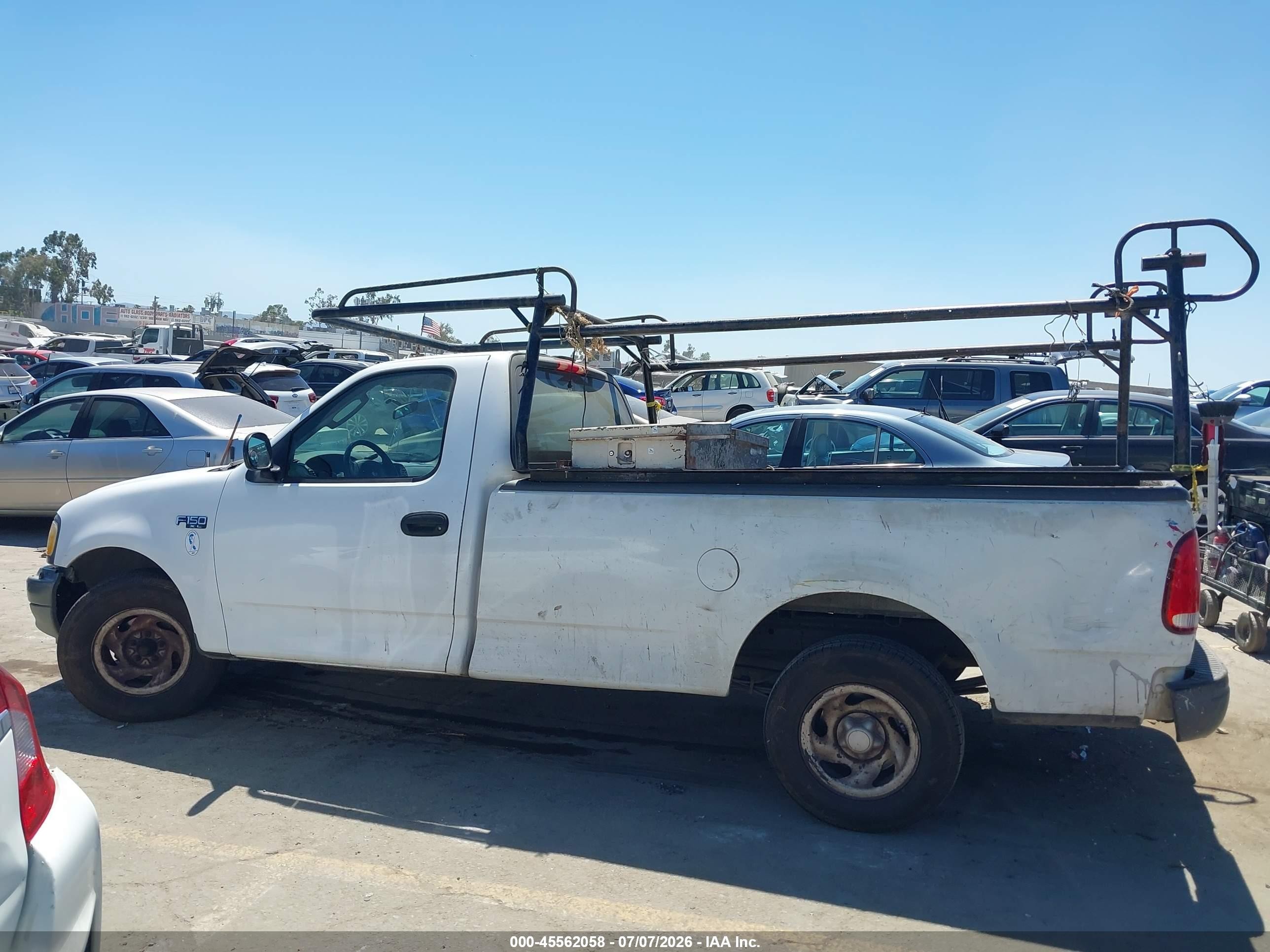 2003 Ford F-150 Xl/xlt White vin: 1FTRF17263NB94575
