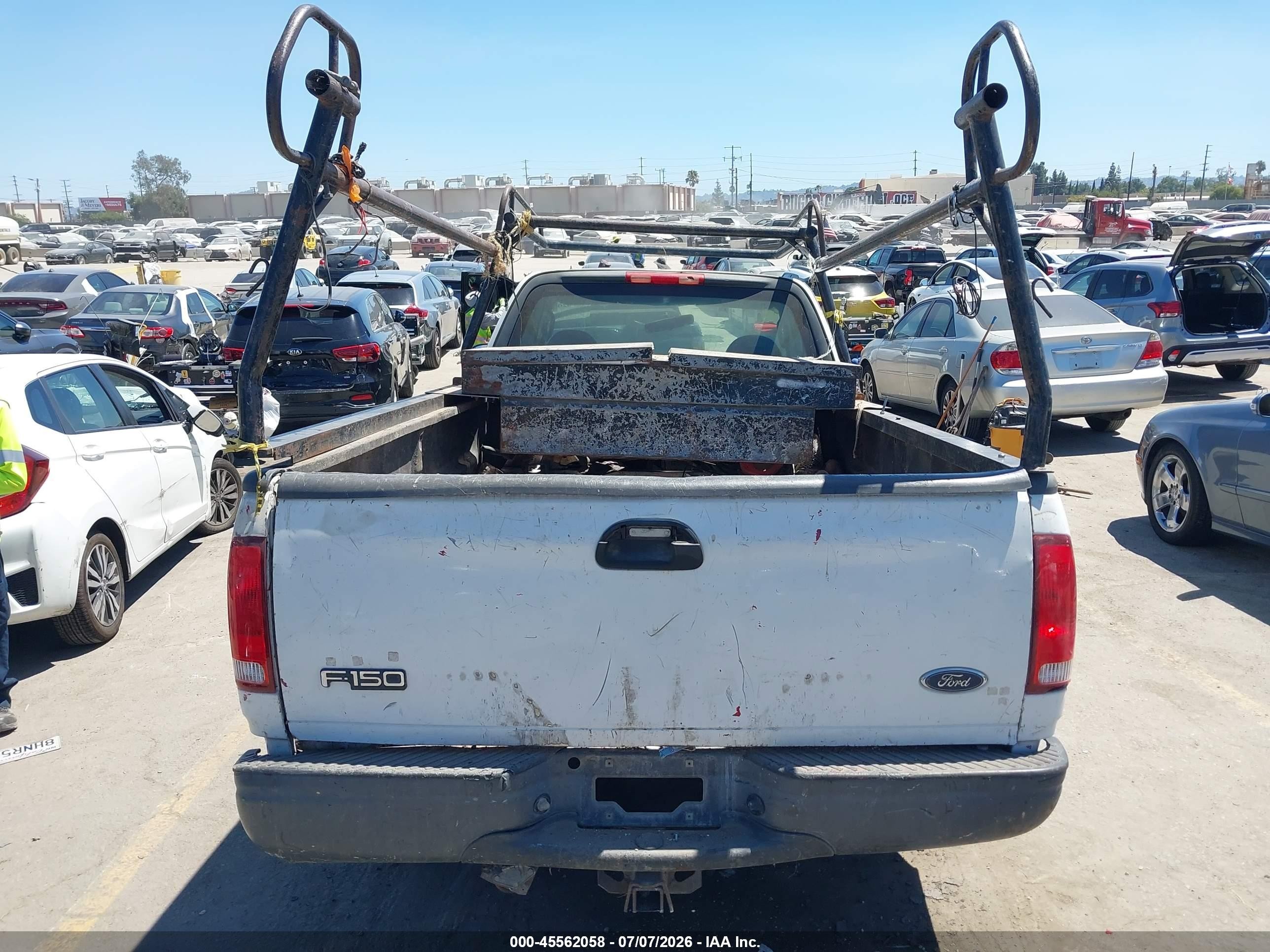 2003 Ford F-150 Xl/xlt White vin: 1FTRF17263NB94575