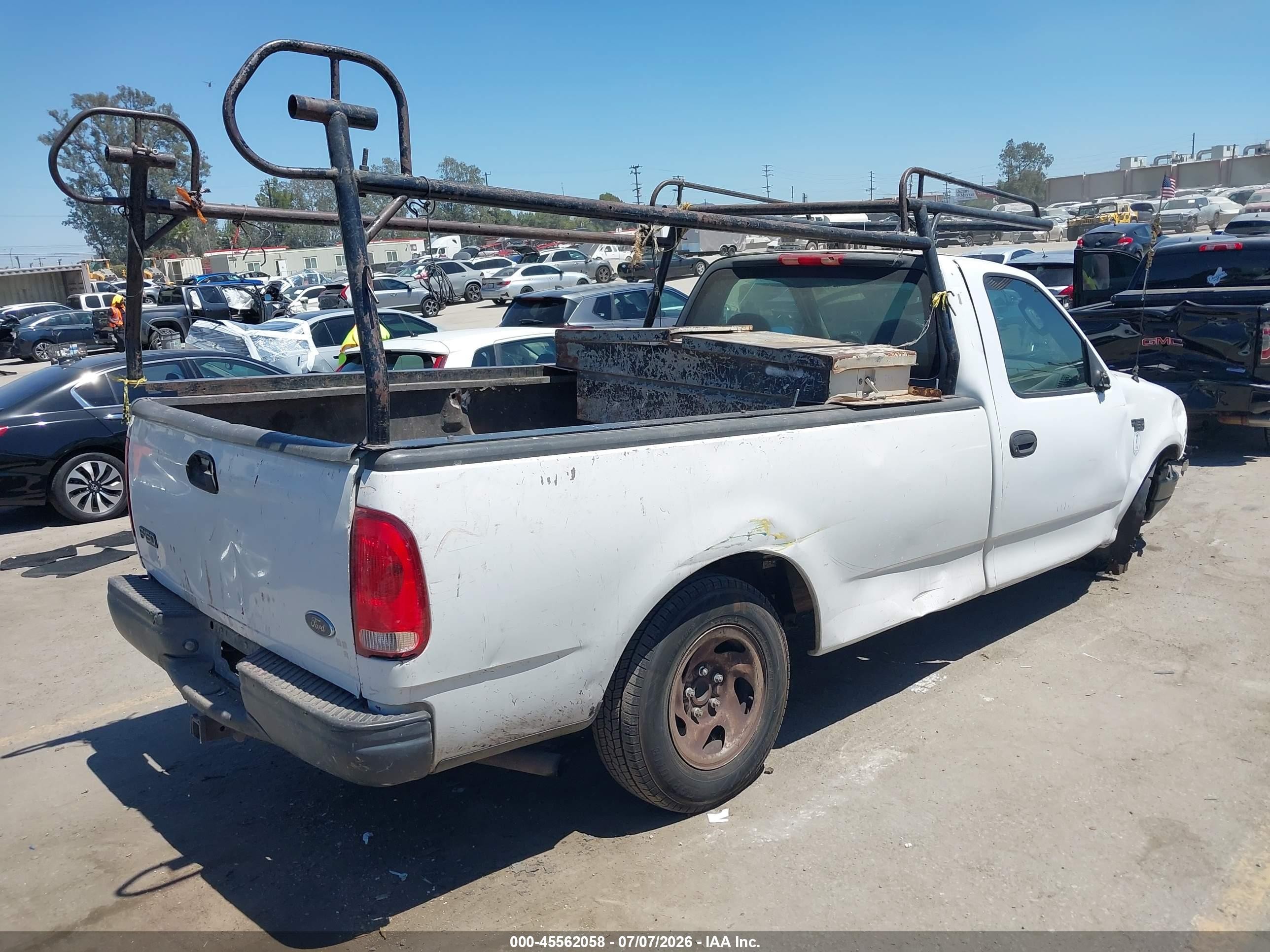 2003 Ford F-150 Xl/xlt White vin: 1FTRF17263NB94575