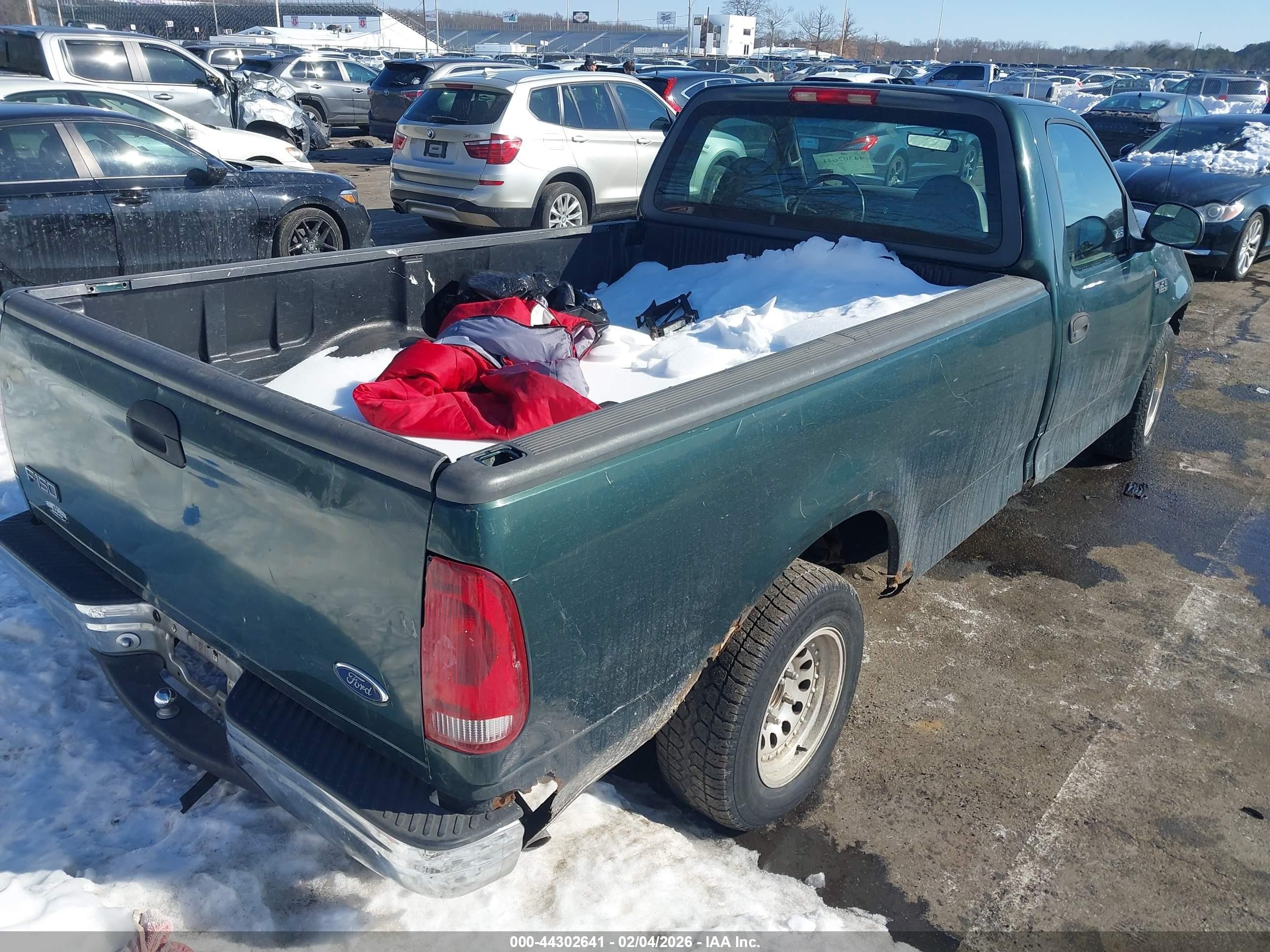 2002 Ford F-150 Xl/xlt Green vin: 1FTRF17272NB00086